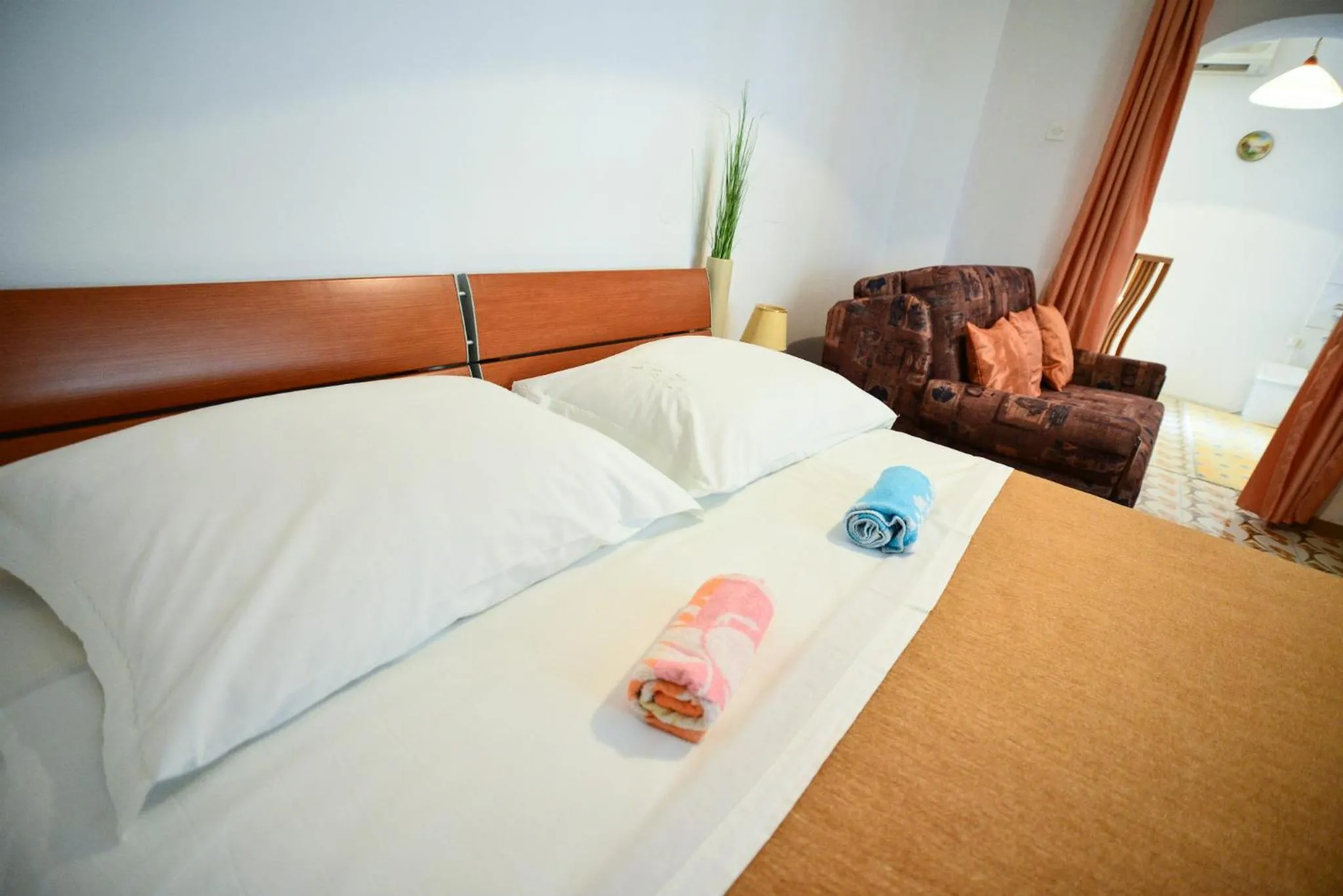 Bed in Apartments Bobo