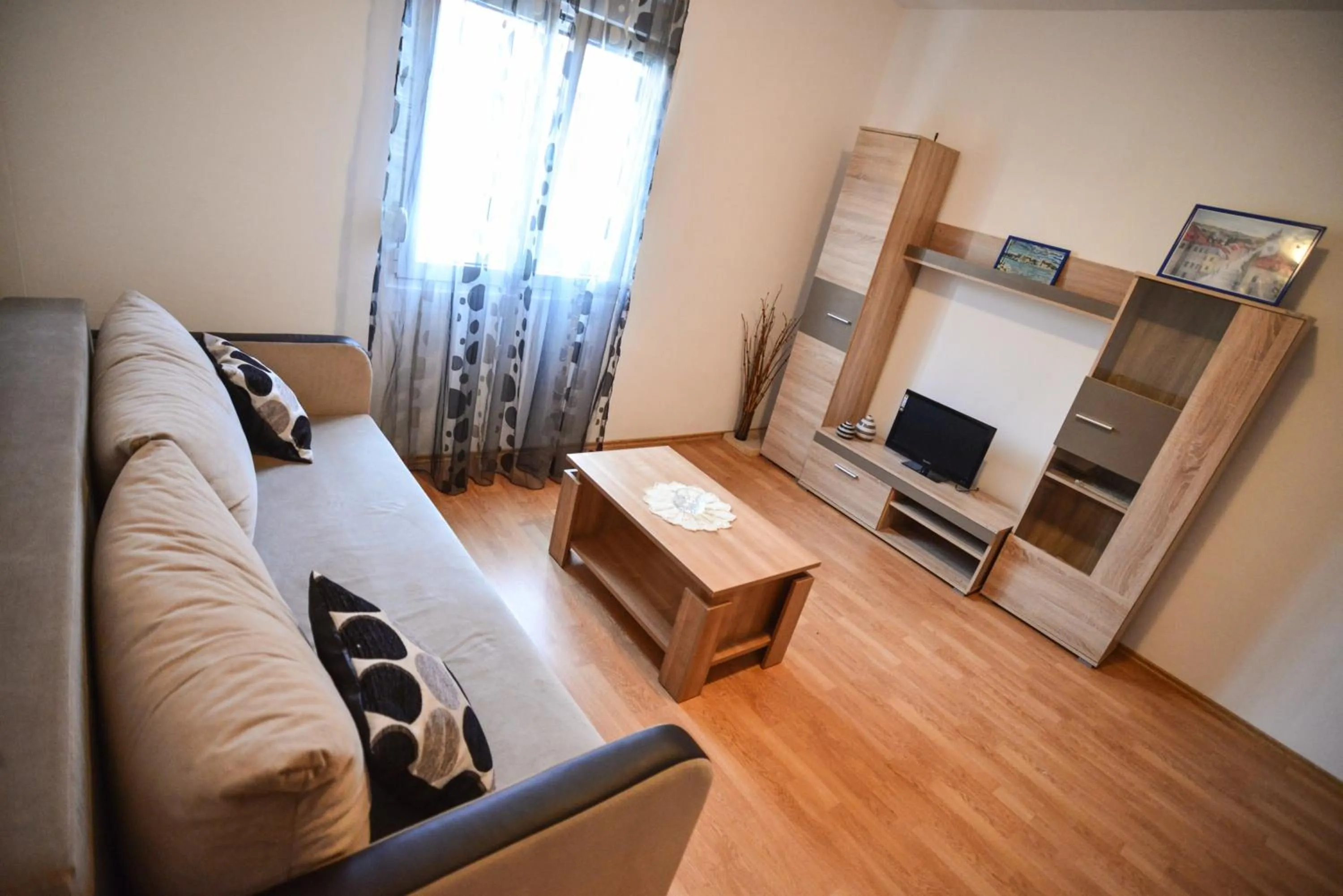 Living room, Bed in Apartments Bobo