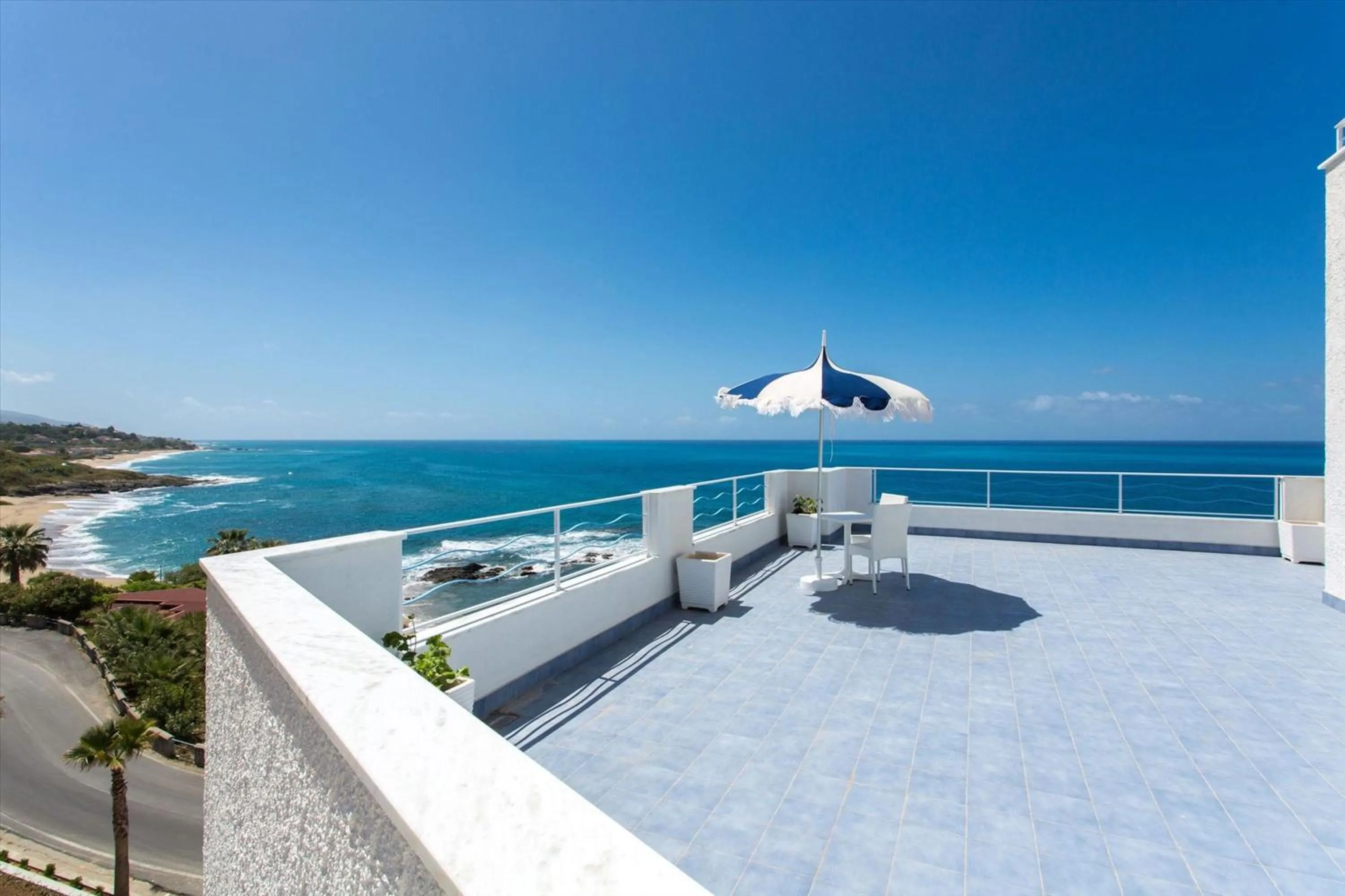 Balcony/Terrace in Hotel Ferretti