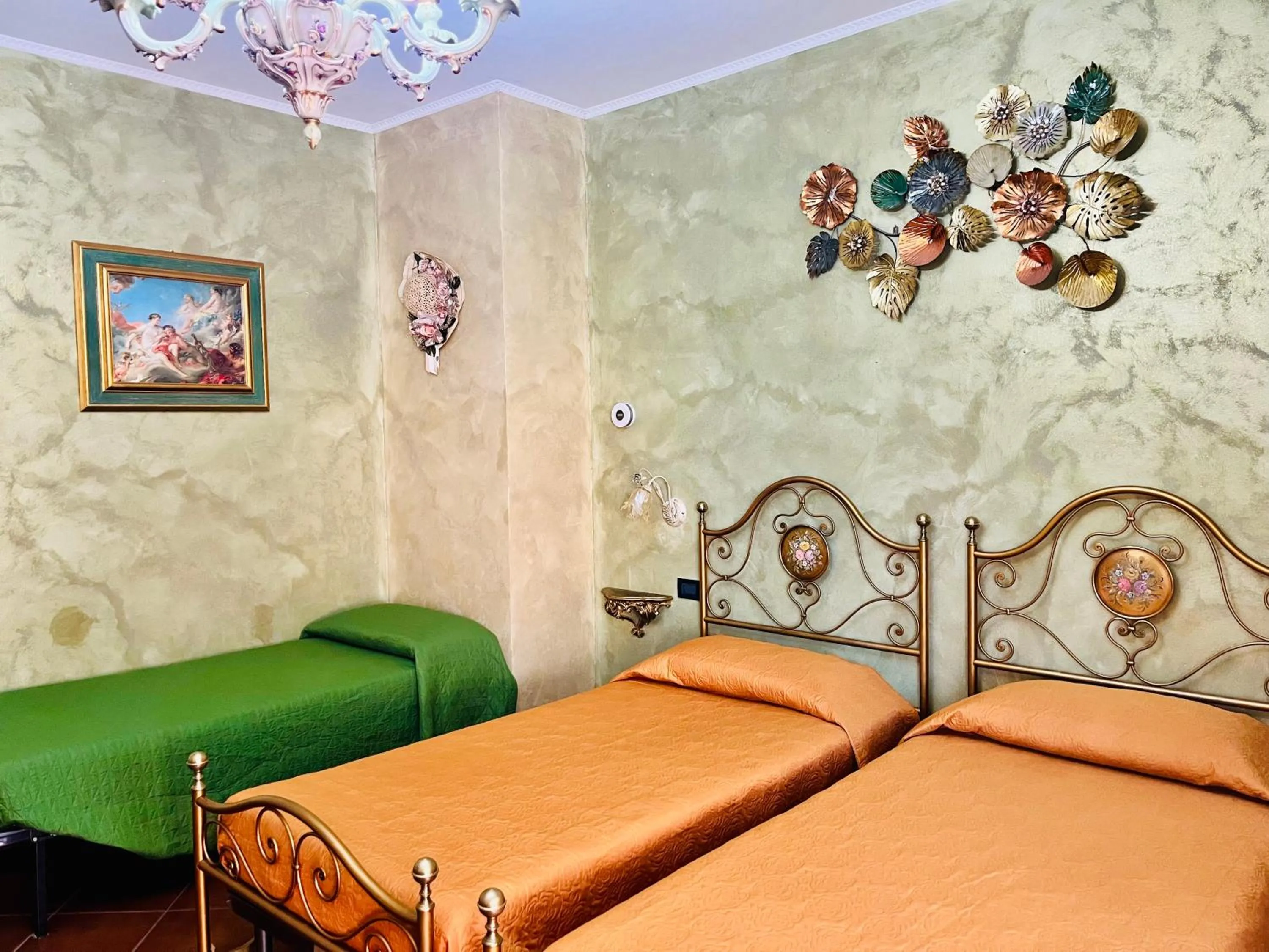 Bed in La Mammola Bed&Breakfast