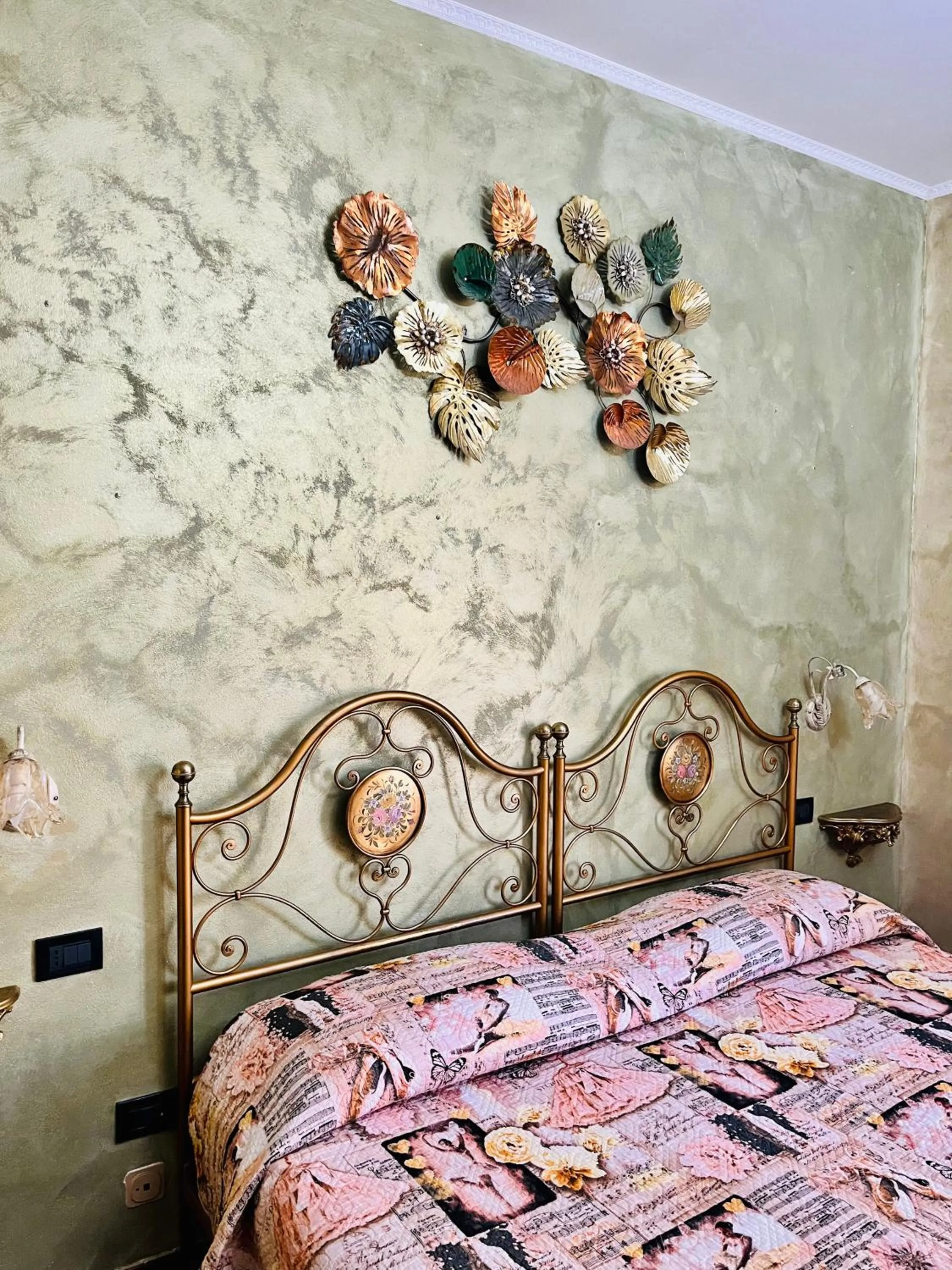 Bed in La Mammola Bed&Breakfast