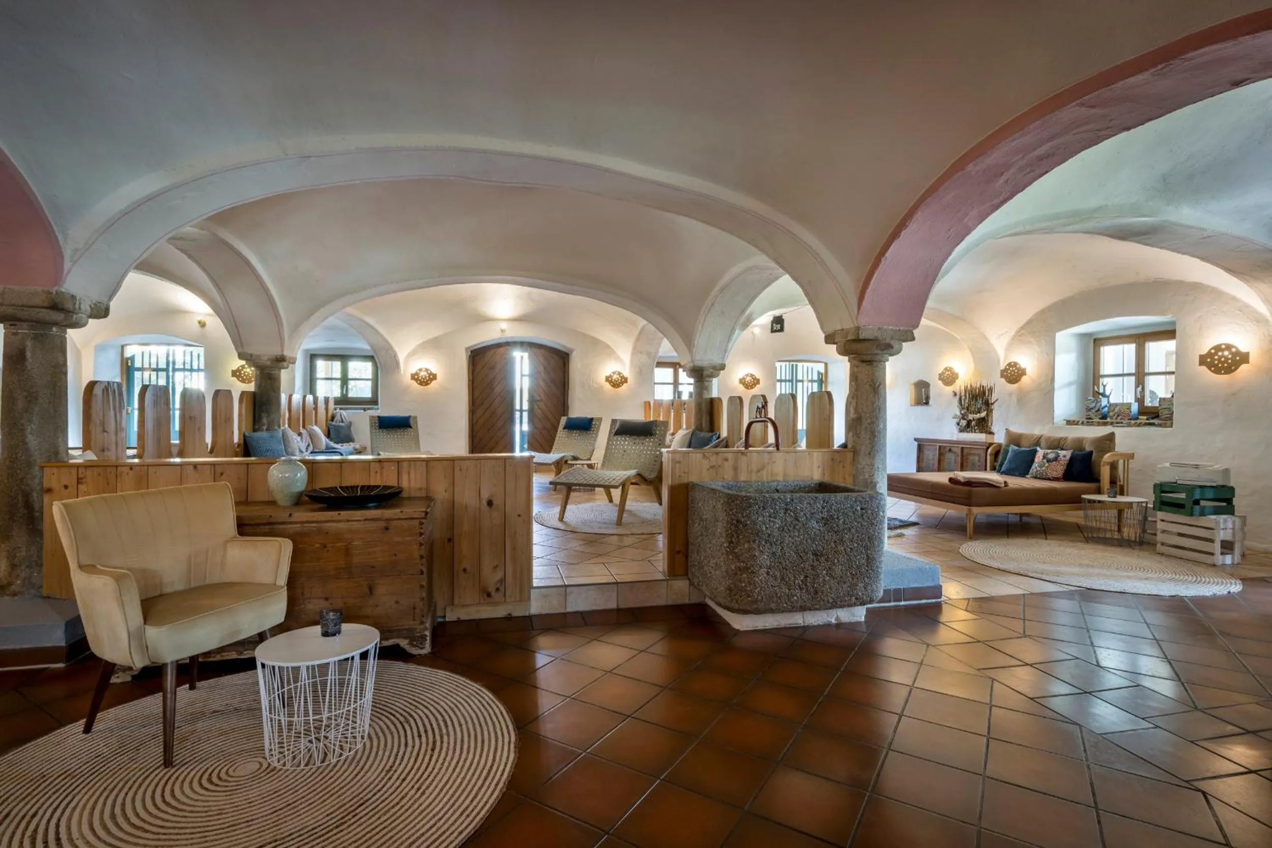 Spa and wellness centre/facilities in Hotel am Haslinger Hof