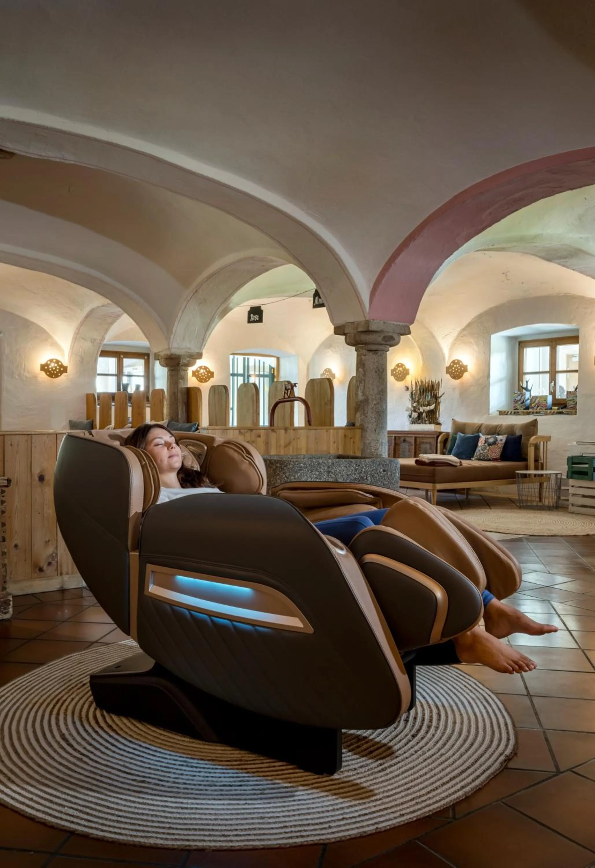 Spa and wellness centre/facilities in Hotel am Haslinger Hof