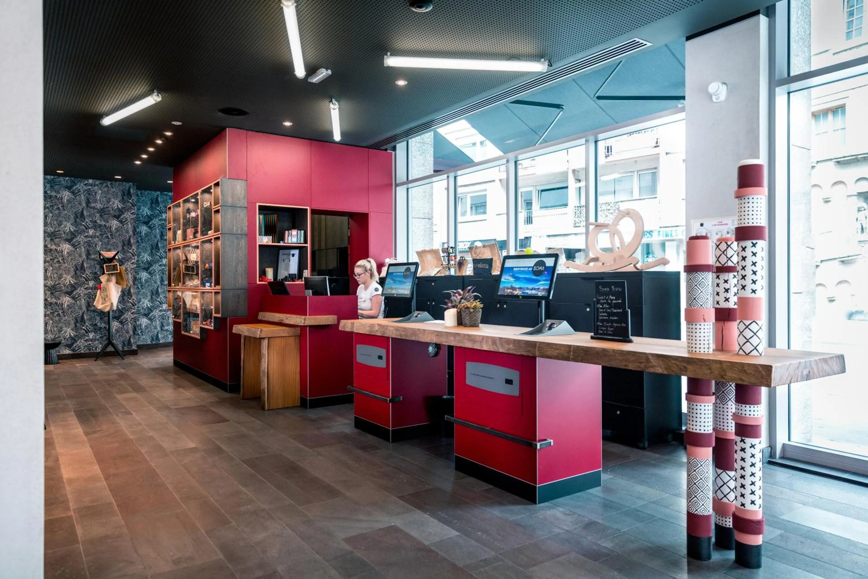 Lobby or reception in BOMA easy living hotel