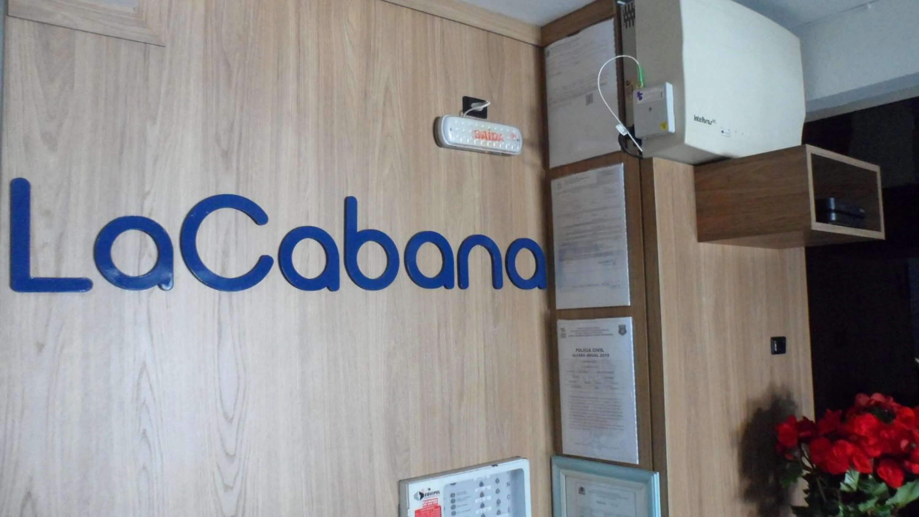 Property logo or sign in Apart Hotel La Cabana