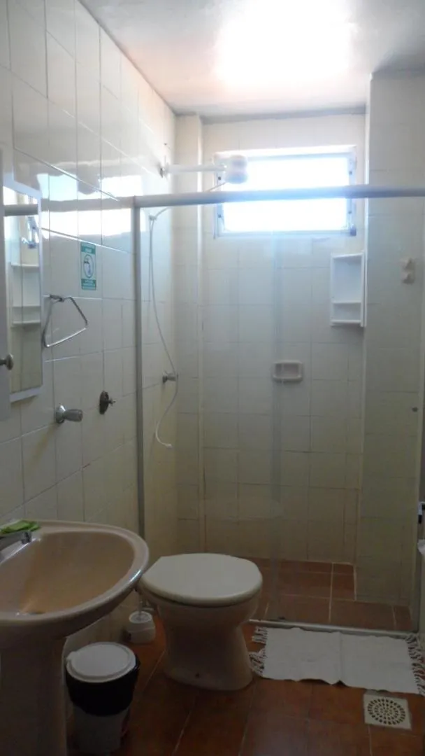 Shower in Apart Hotel La Cabana