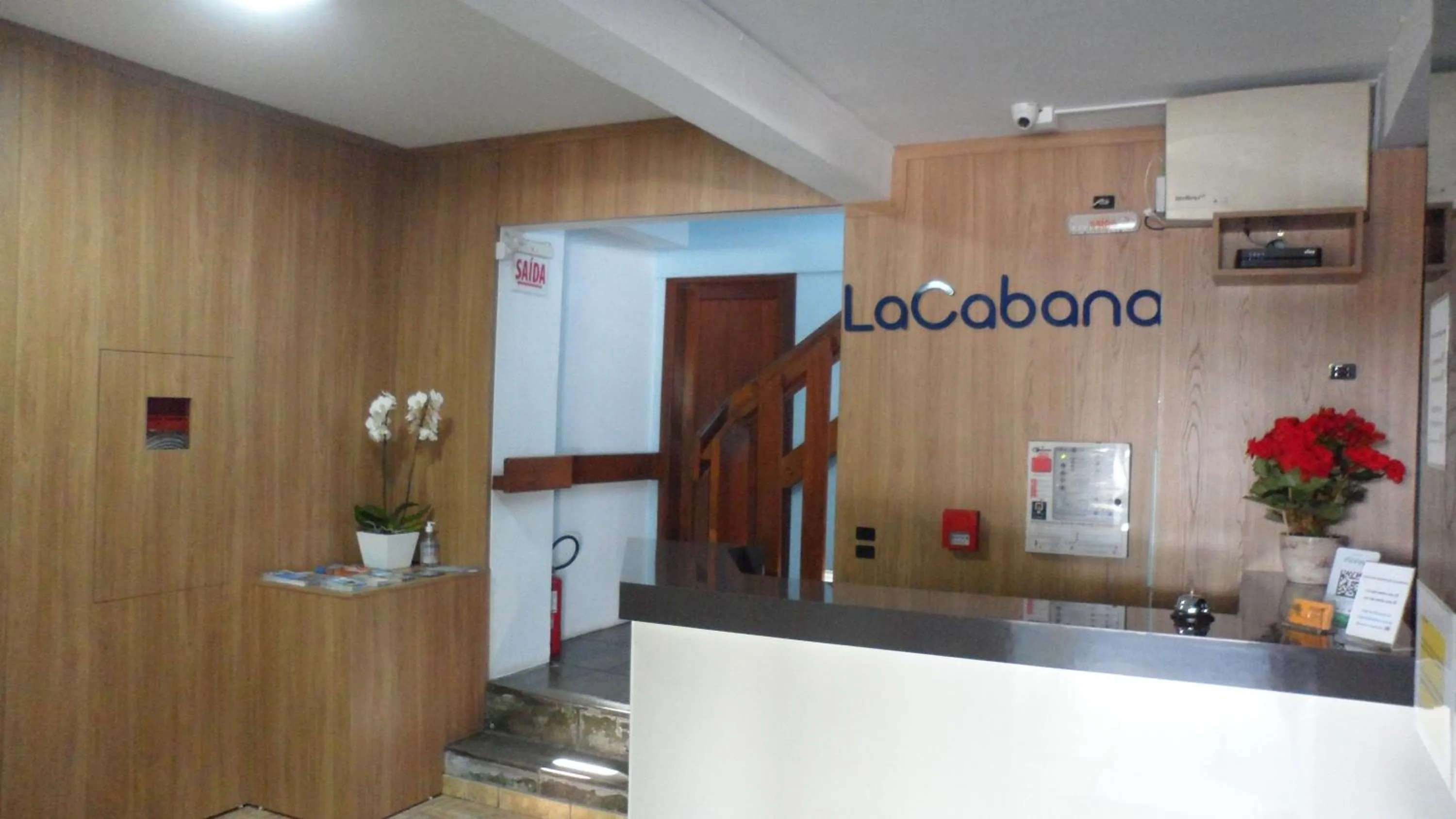Property logo or sign in Apart Hotel La Cabana