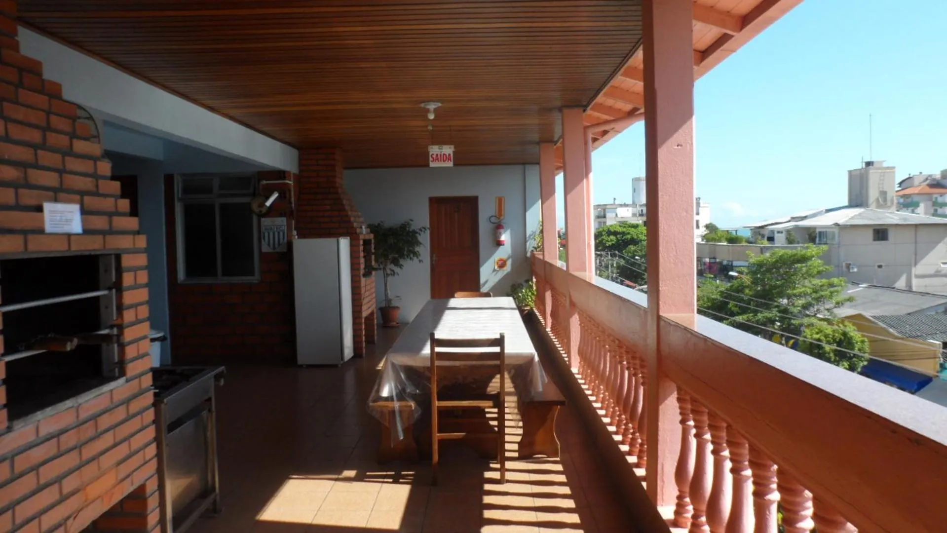 BBQ facilities in Apart Hotel La Cabana