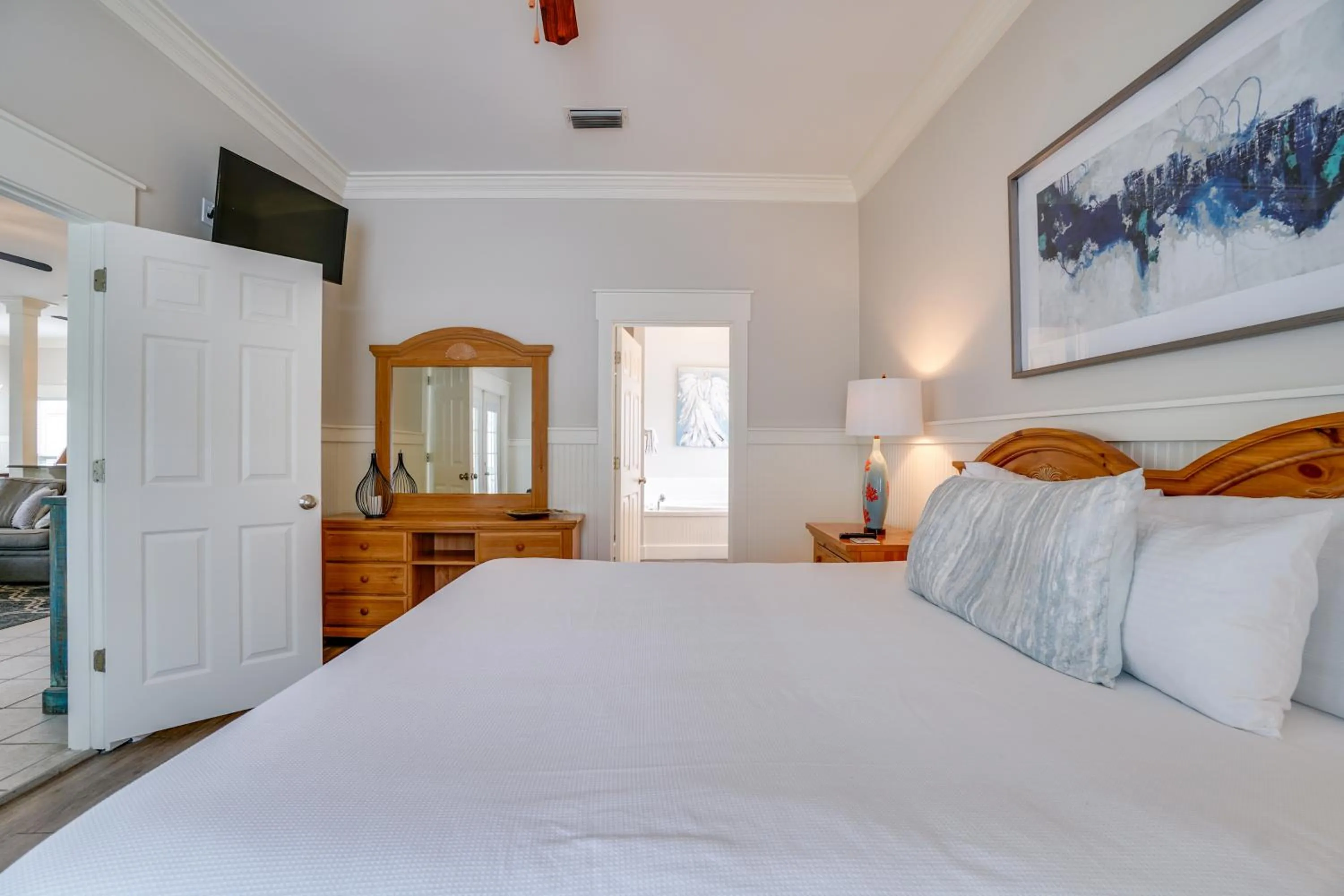 Bed in 30A Beach House - Walking on Sunshine