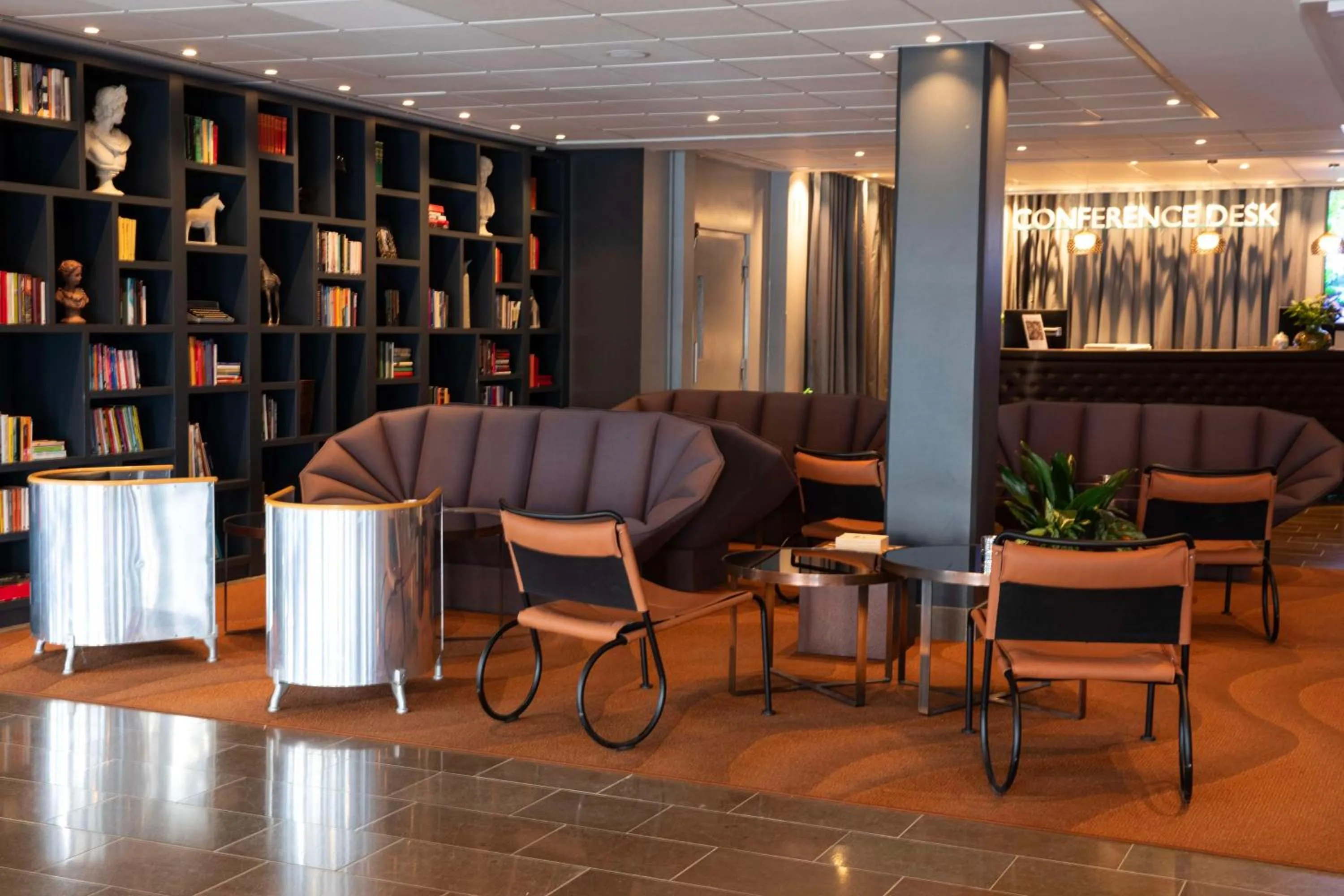 Lobby or reception in Radisson Blu Arlandia Hotel, Stockholm-Arlanda