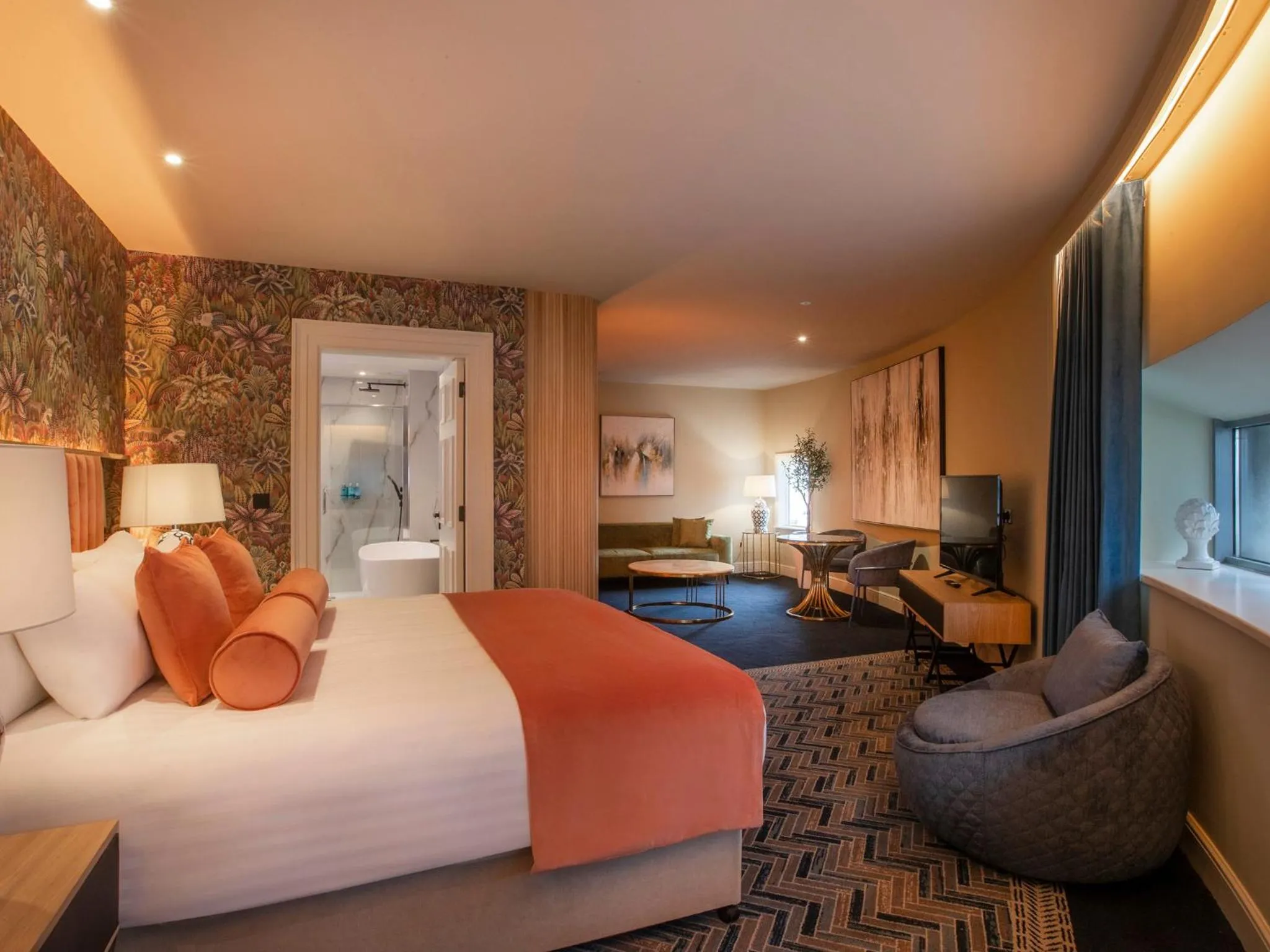 Photo of the whole room, Bed in HYDE Hotel