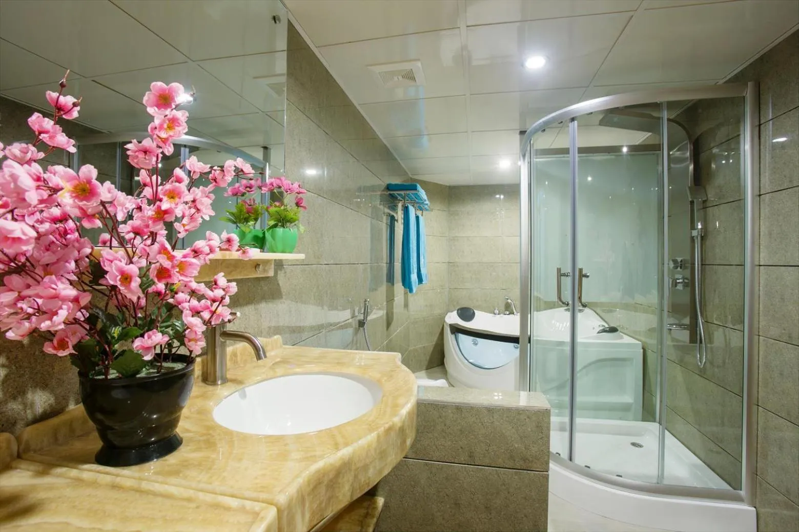 Bathroom in Hotel Noorjahan Grand
