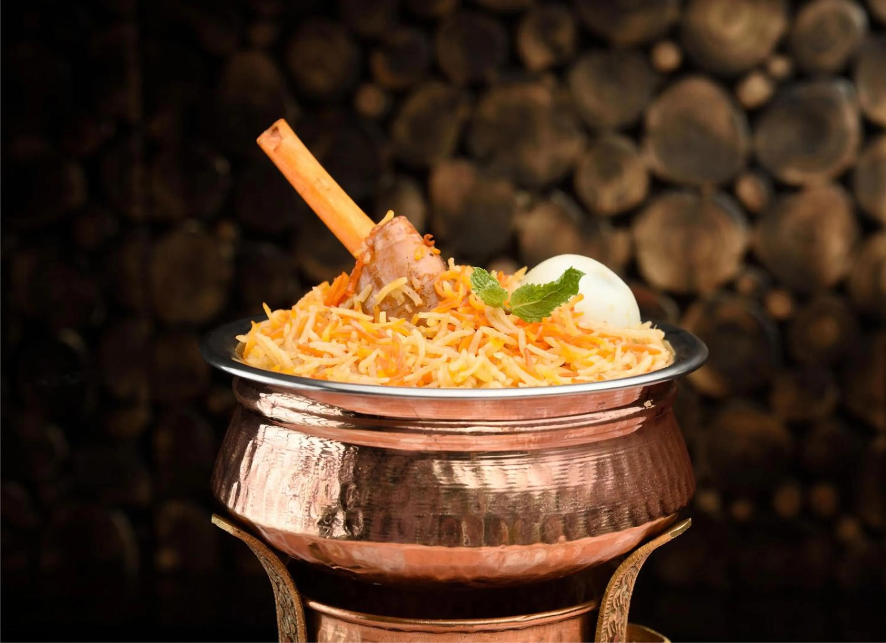 Food close-up in Hotel Noorjahan Grand