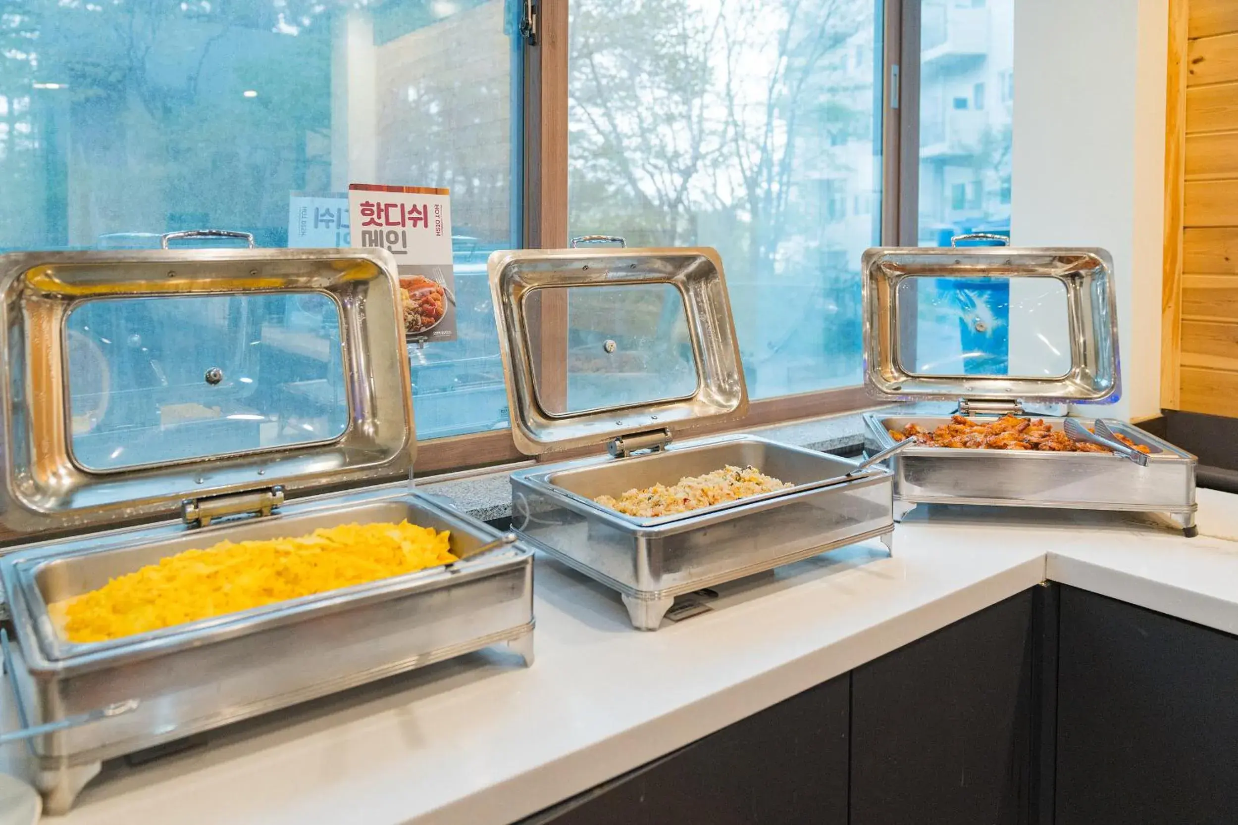 Buffet breakfast in Ocean 2 You Resort Seorak Beach Hotel & Condo Buffet breakfast in Ocean 2 You Resort Seorak Beach Hotel & Condo