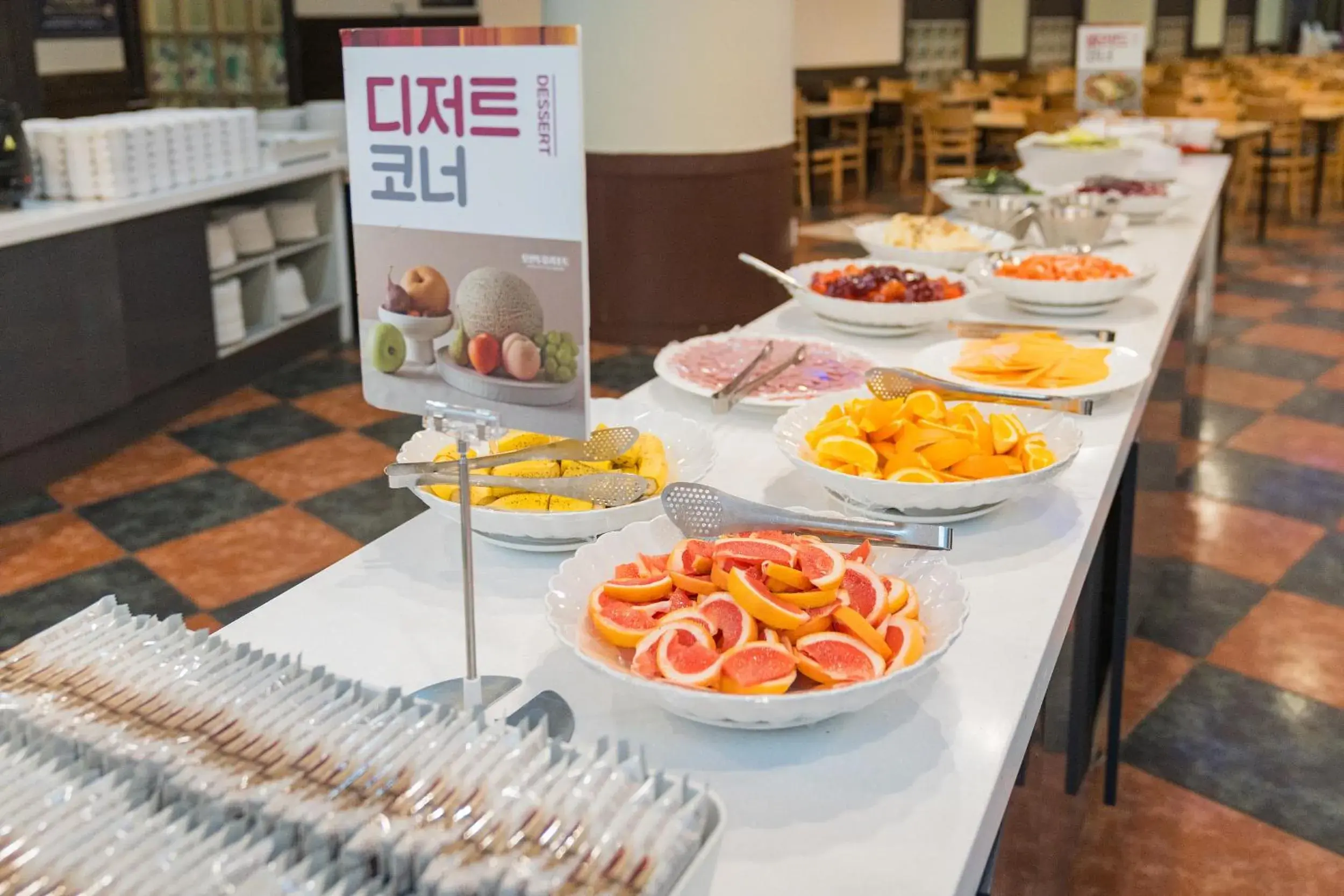 Buffet breakfast in Ocean 2 You Resort Seorak Beach Hotel & Condo Buffet breakfast in Ocean 2 You Resort Seorak Beach Hotel & Condo