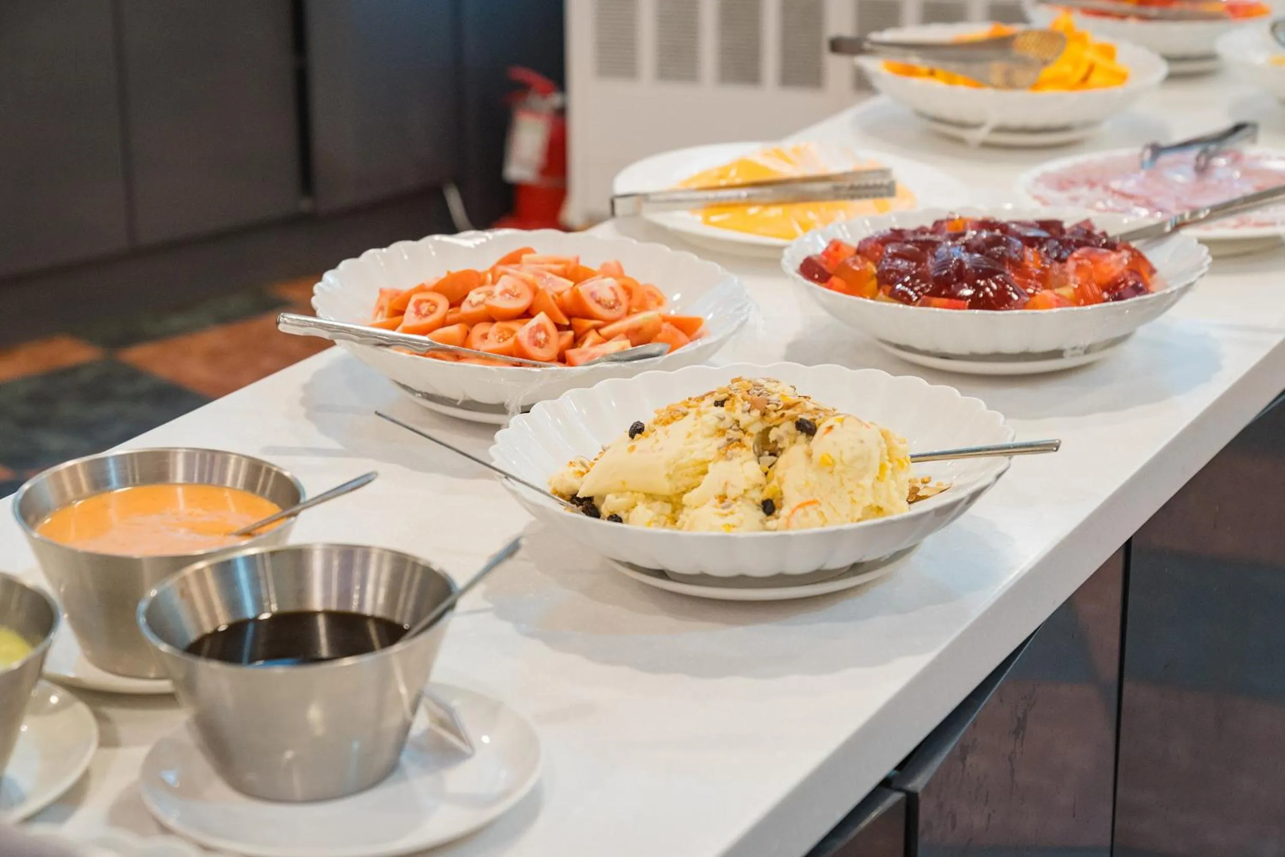 Buffet breakfast in Ocean 2 You Resort Seorak Beach Hotel & Condo