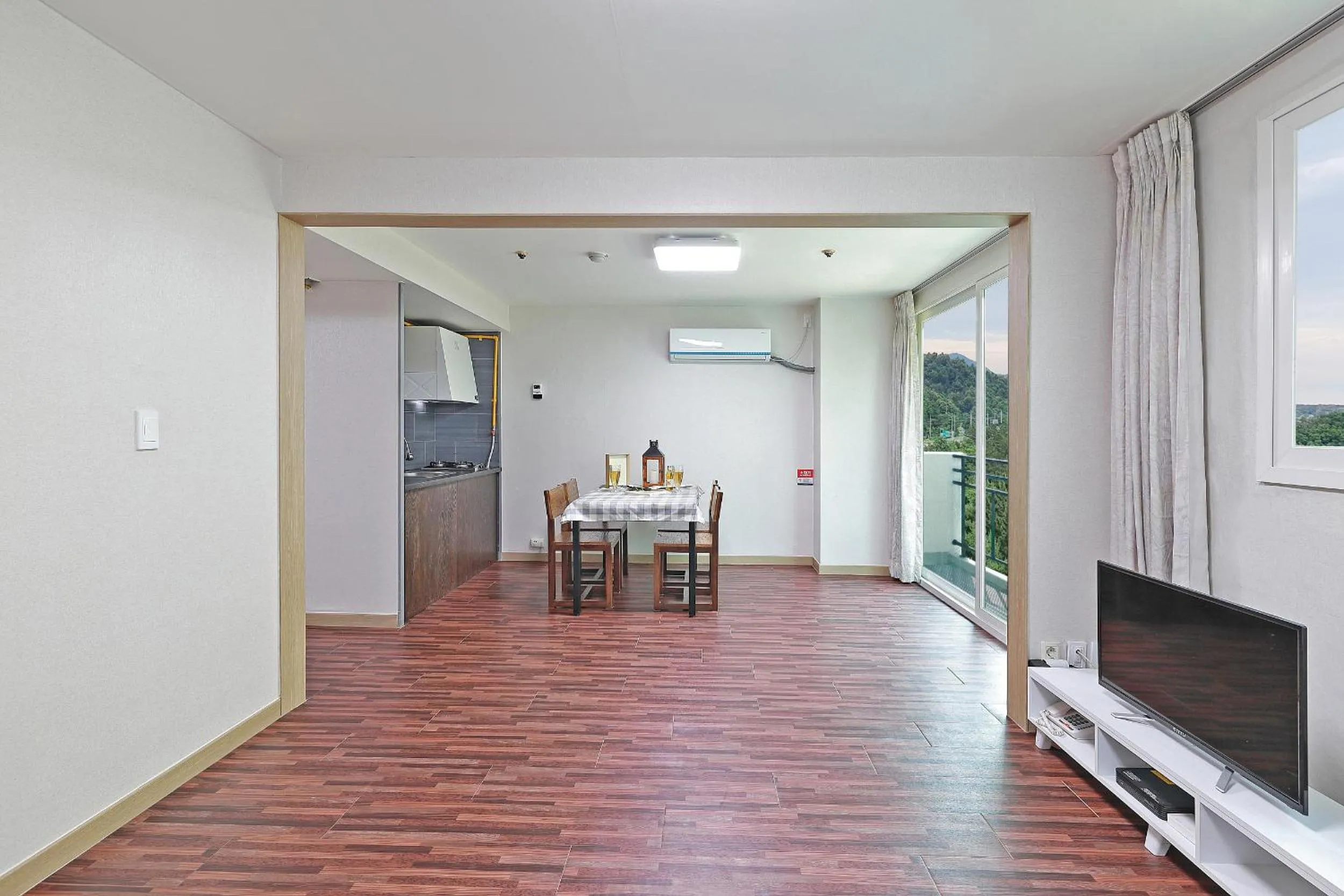Living room, Dining Area in Ocean 2 You Resort Seorak Beach Hotel & Condo