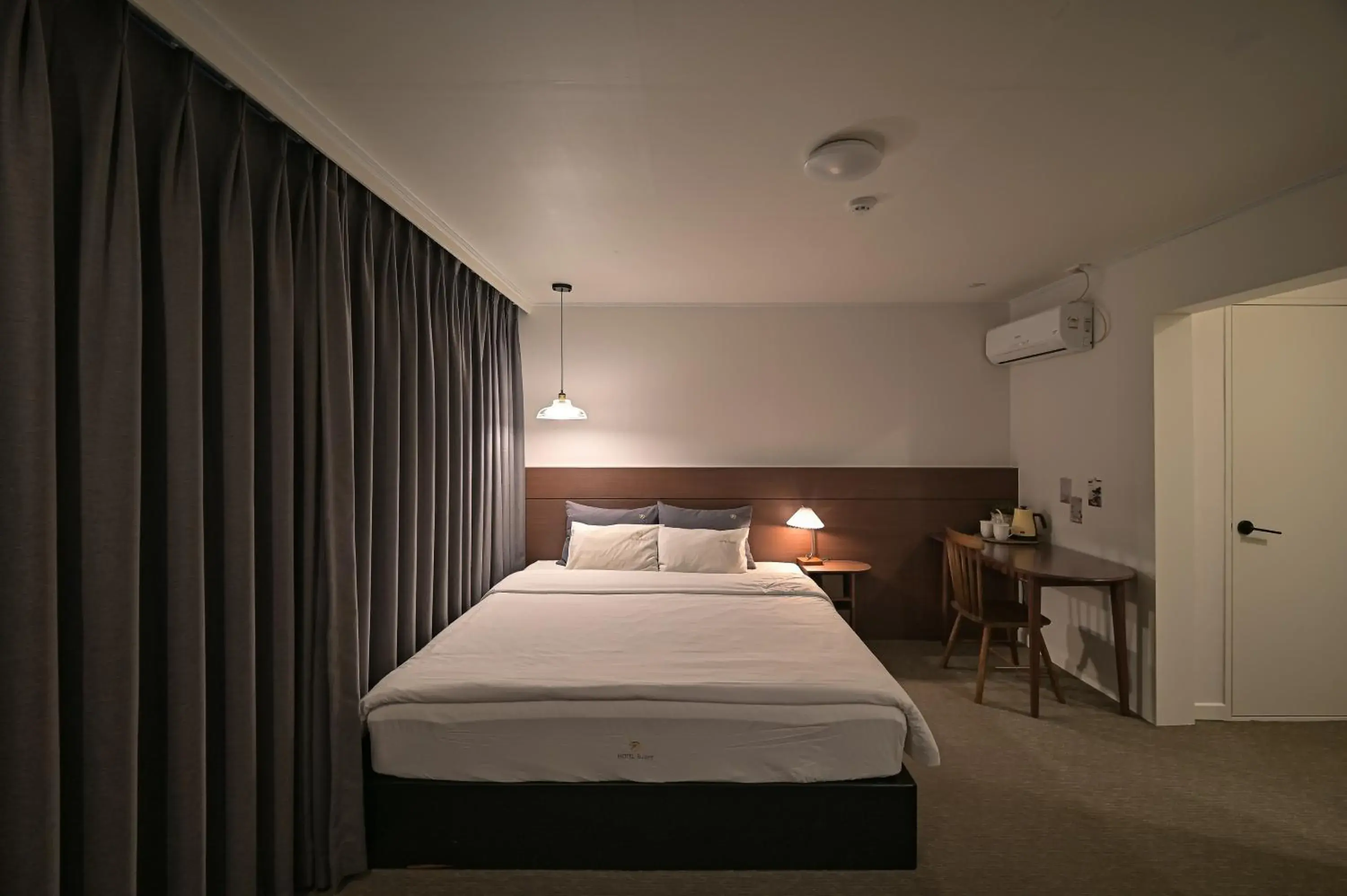 Bed in Hotel Gonggam Gonggan Busan Station Bed in Hotel Gonggam Gonggan Busan Station