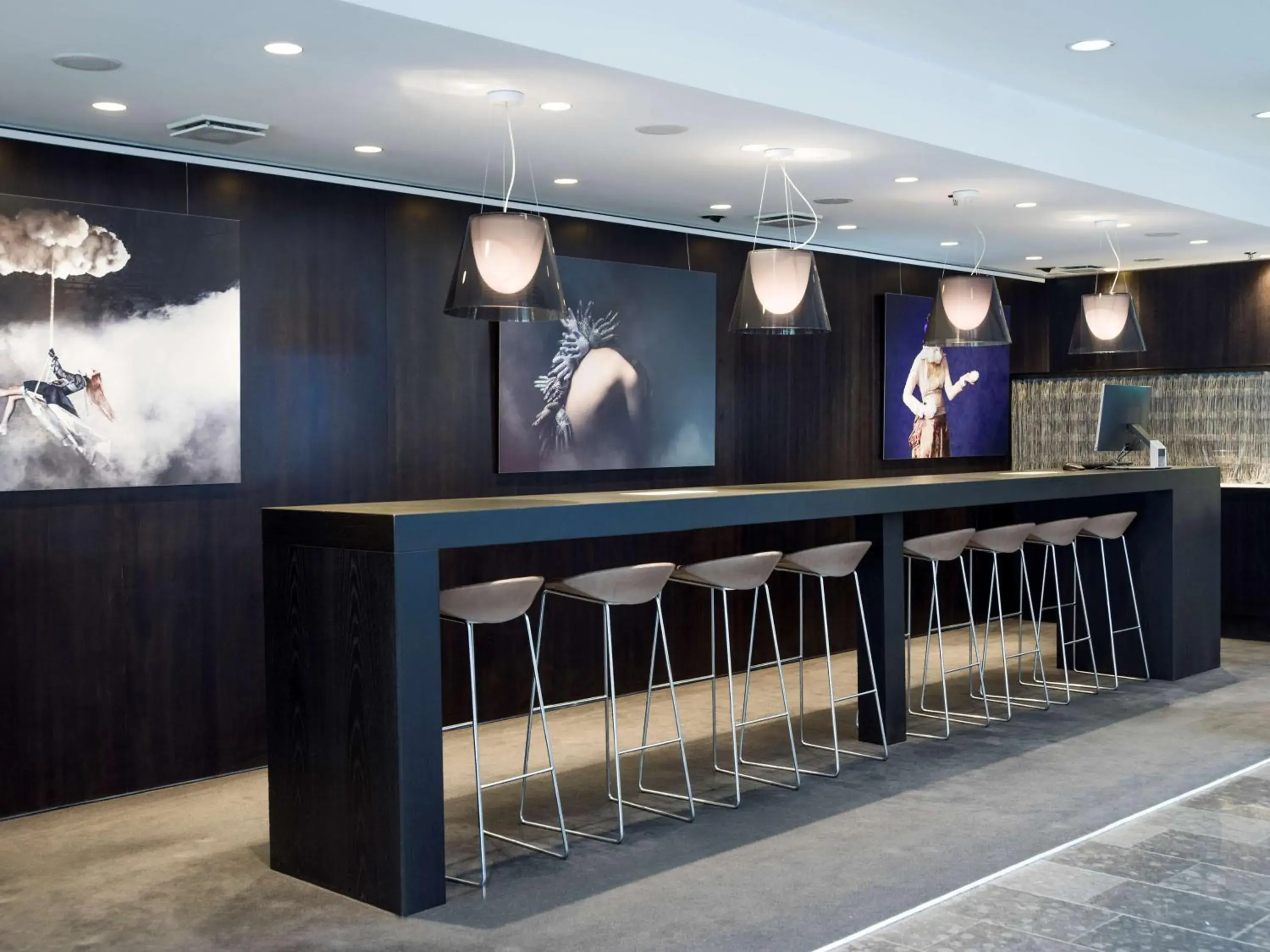 Lobby or reception in Radisson Blu Airport Terminal Hotel Lobby or reception in Radisson Blu Airport Terminal Hotel