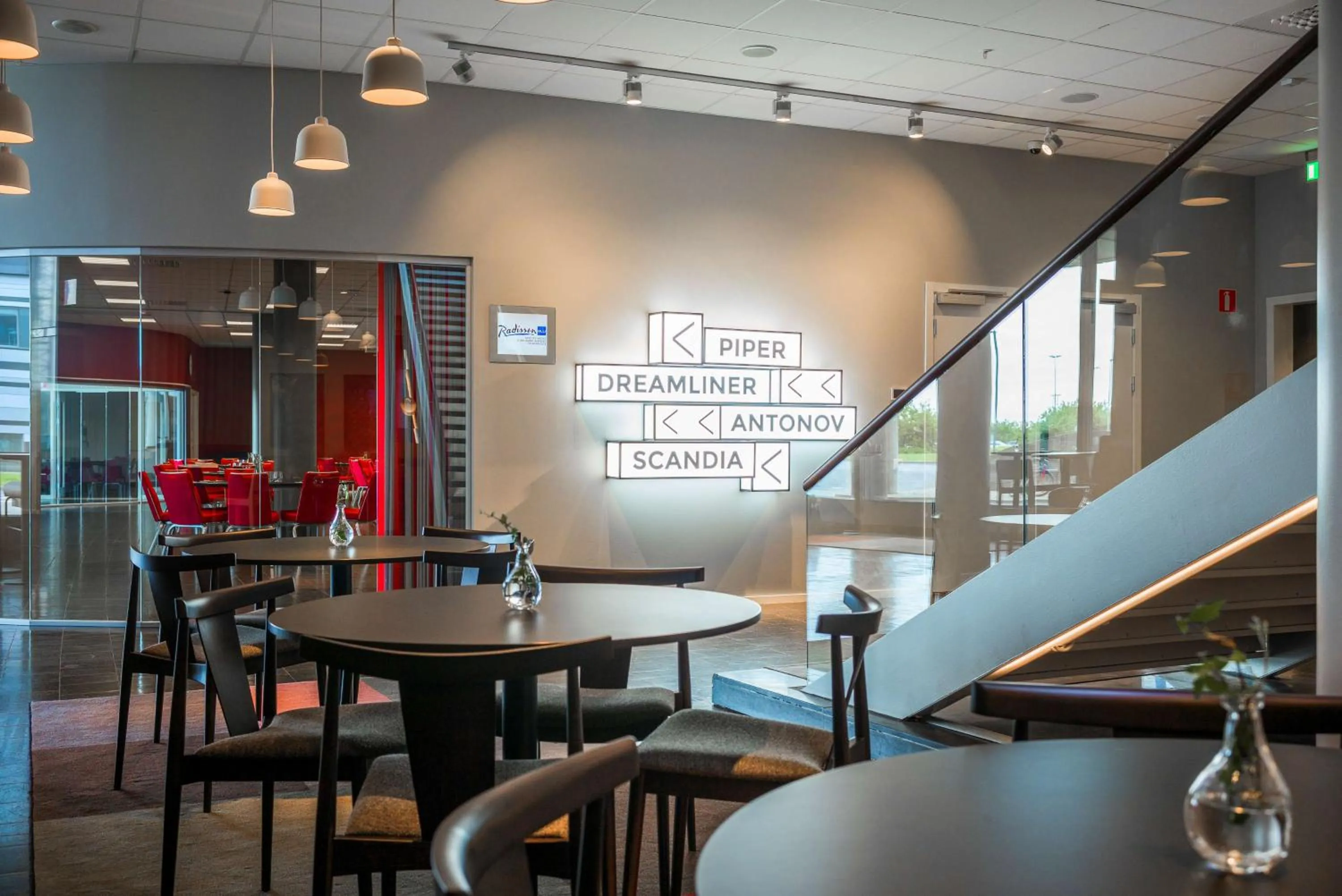 On site in Radisson Blu Airport Terminal Hotel