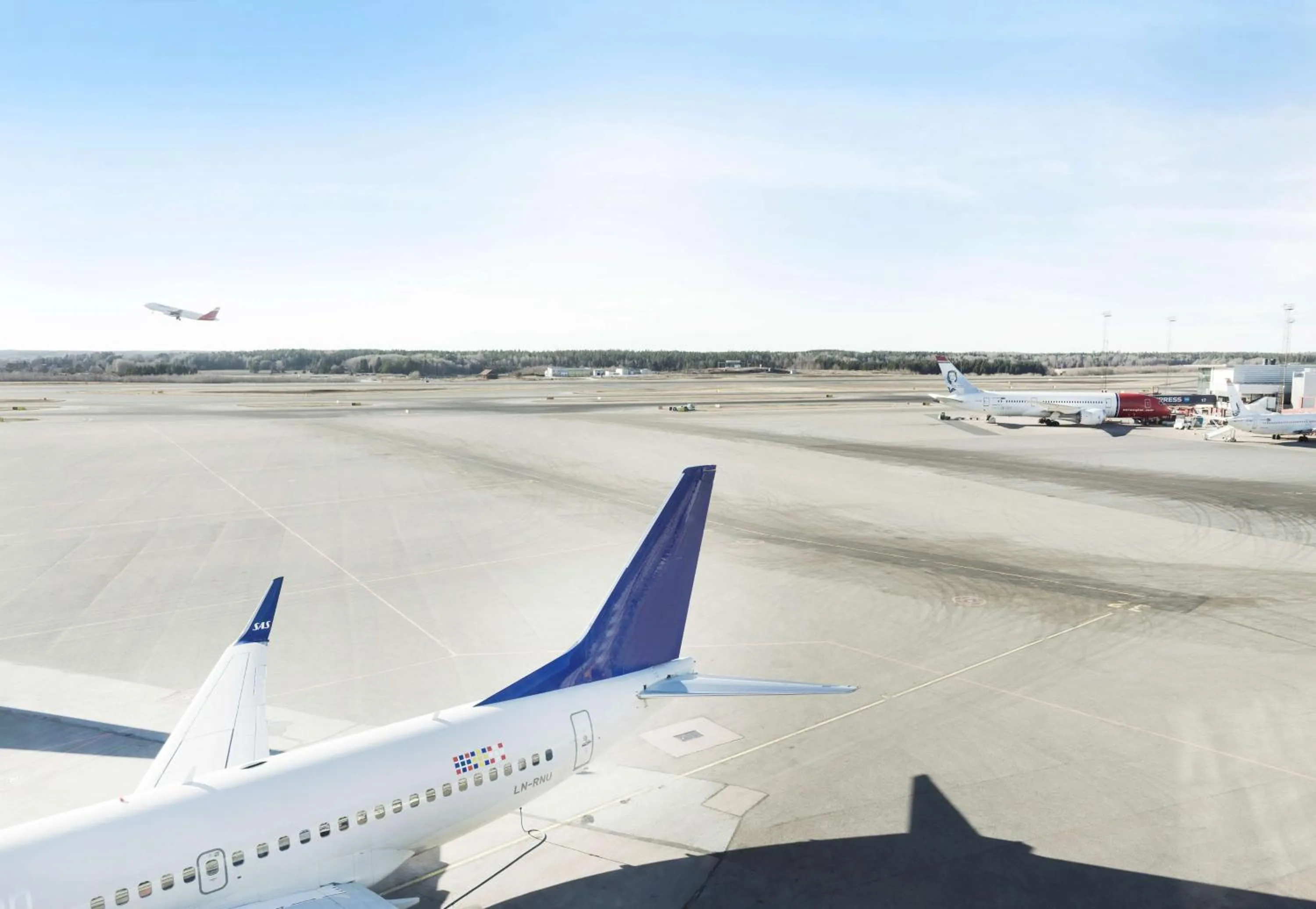 View (from property/room) in Radisson Blu Airport Terminal Hotel