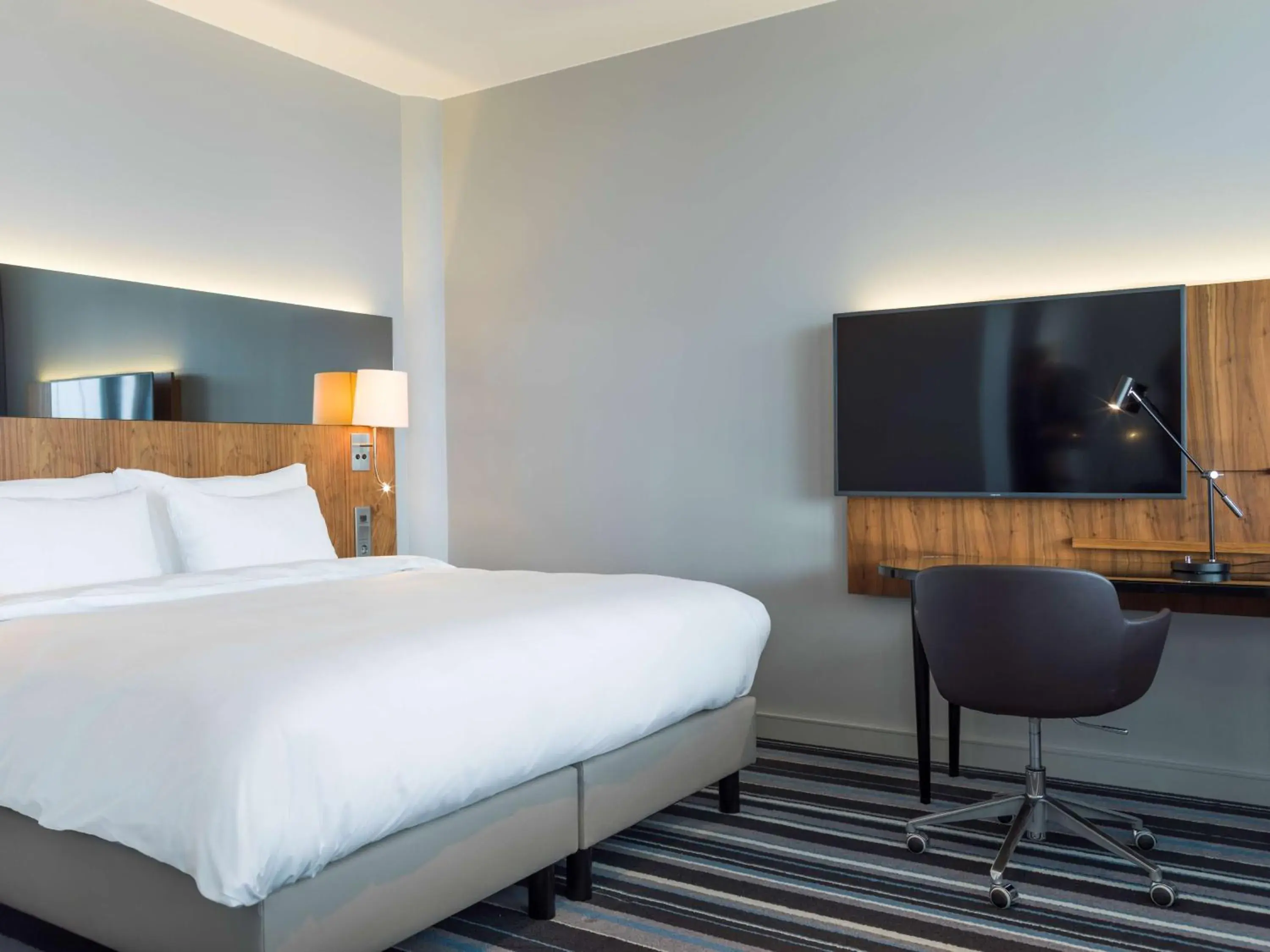 Bed in Radisson Blu Airport Terminal Hotel Bed in Radisson Blu Airport Terminal Hotel