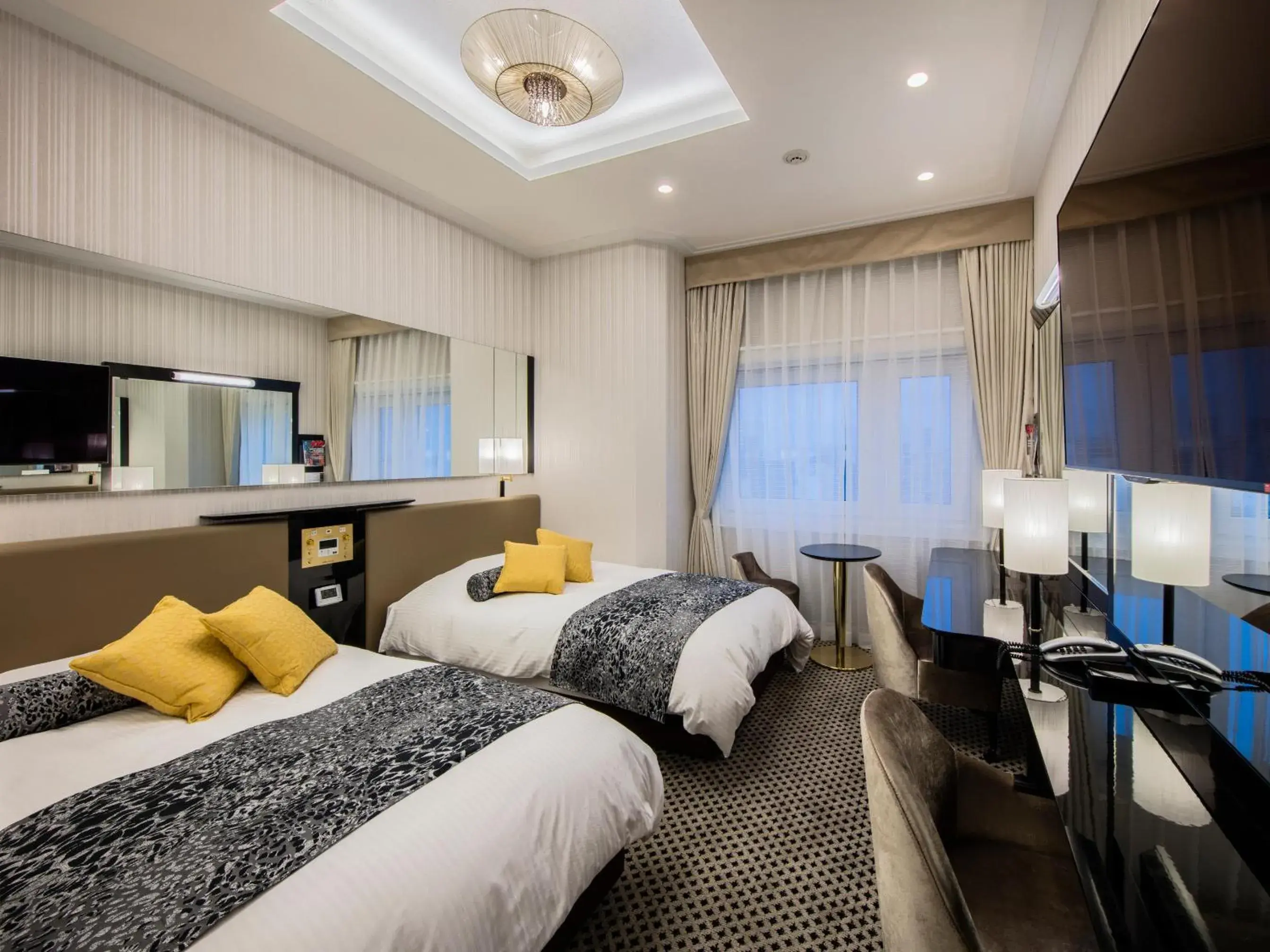 Bed in APA Hotel Asakusa Tawaramachi Ekimae Bed in APA Hotel Asakusa Tawaramachi Ekimae