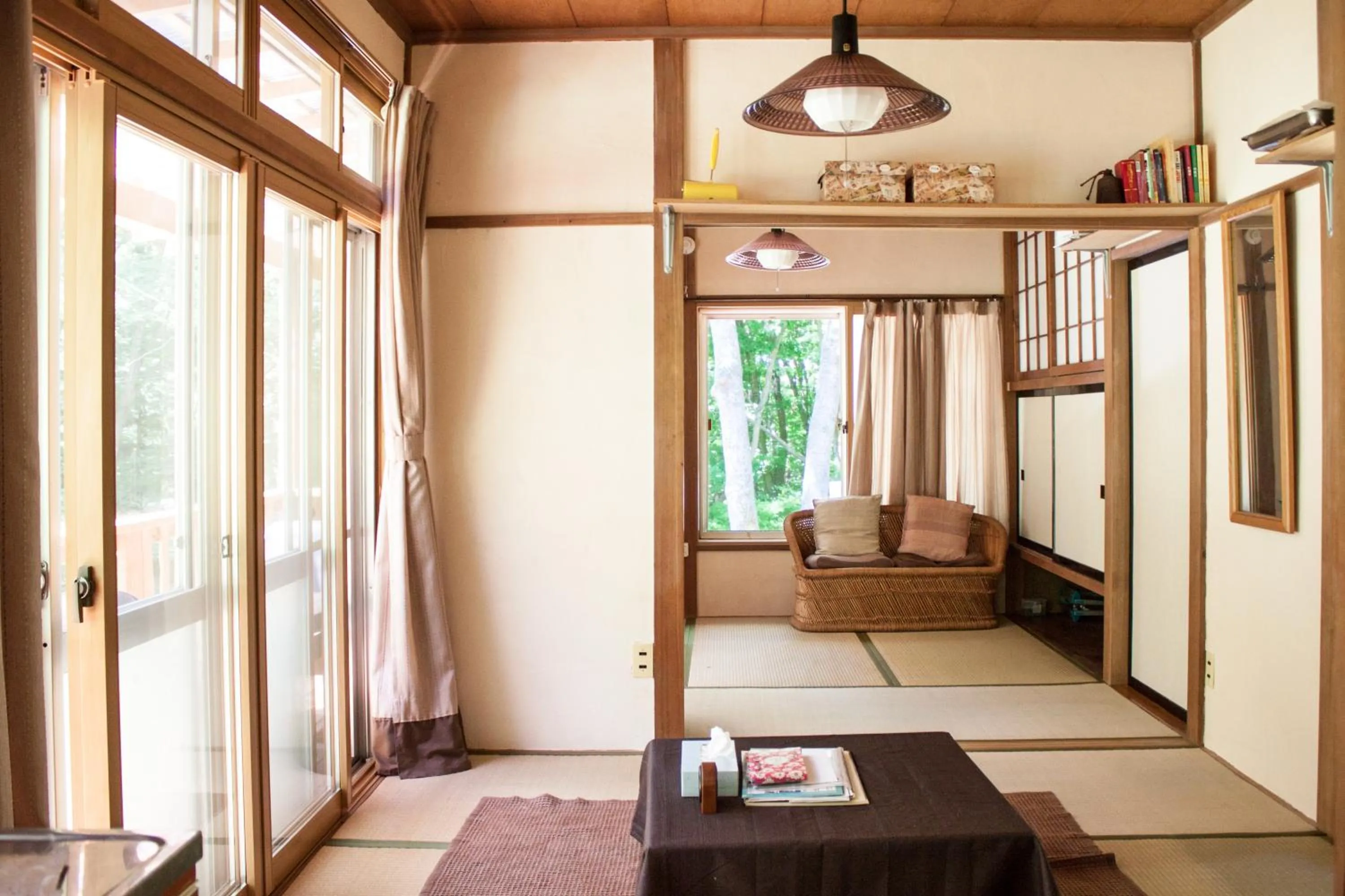 Living room in Hutte Lied