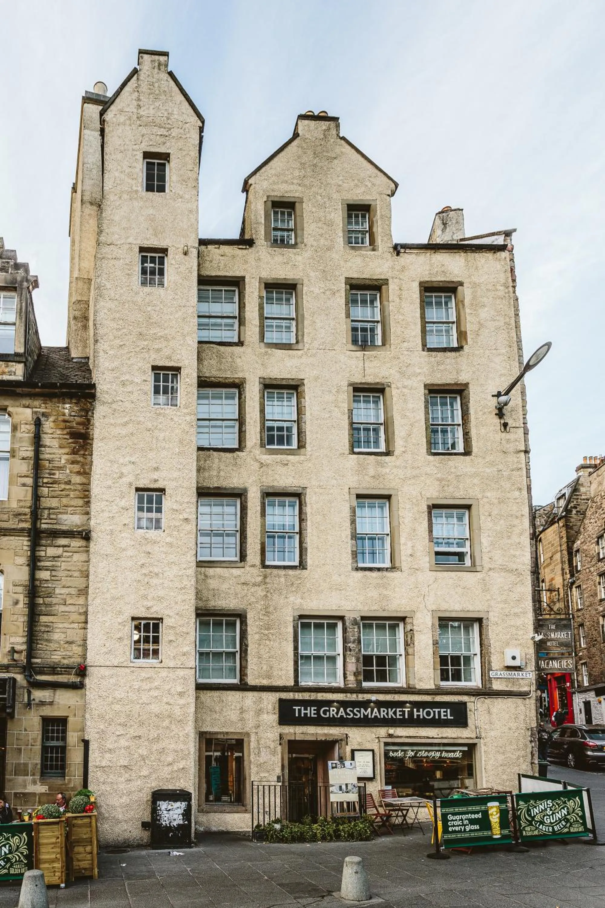Property building in Grassmarket Hotel