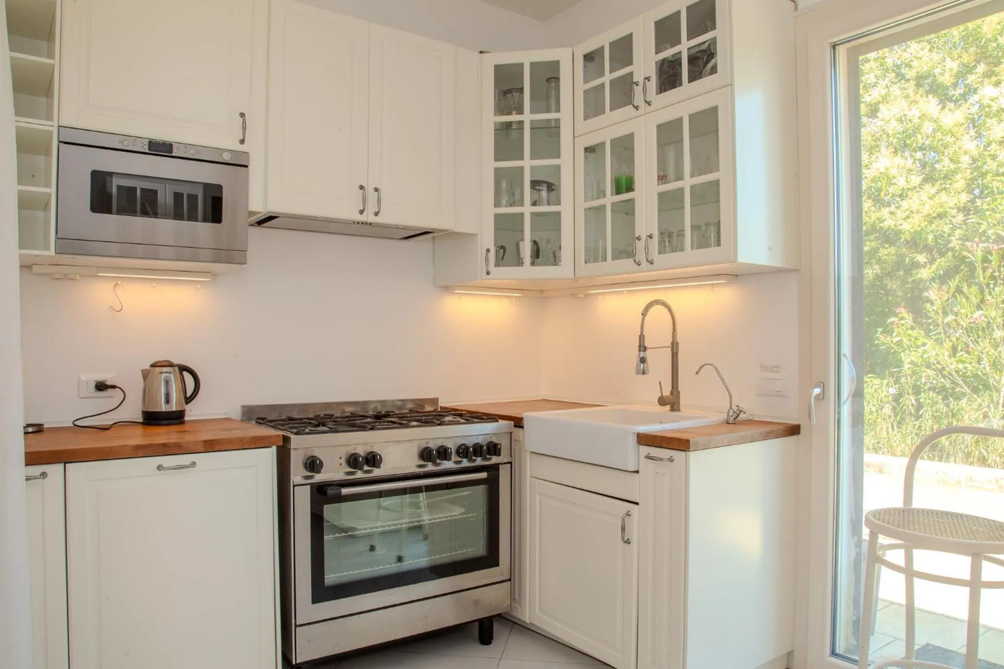 Kitchen or kitchenette in Casa Giada B&B