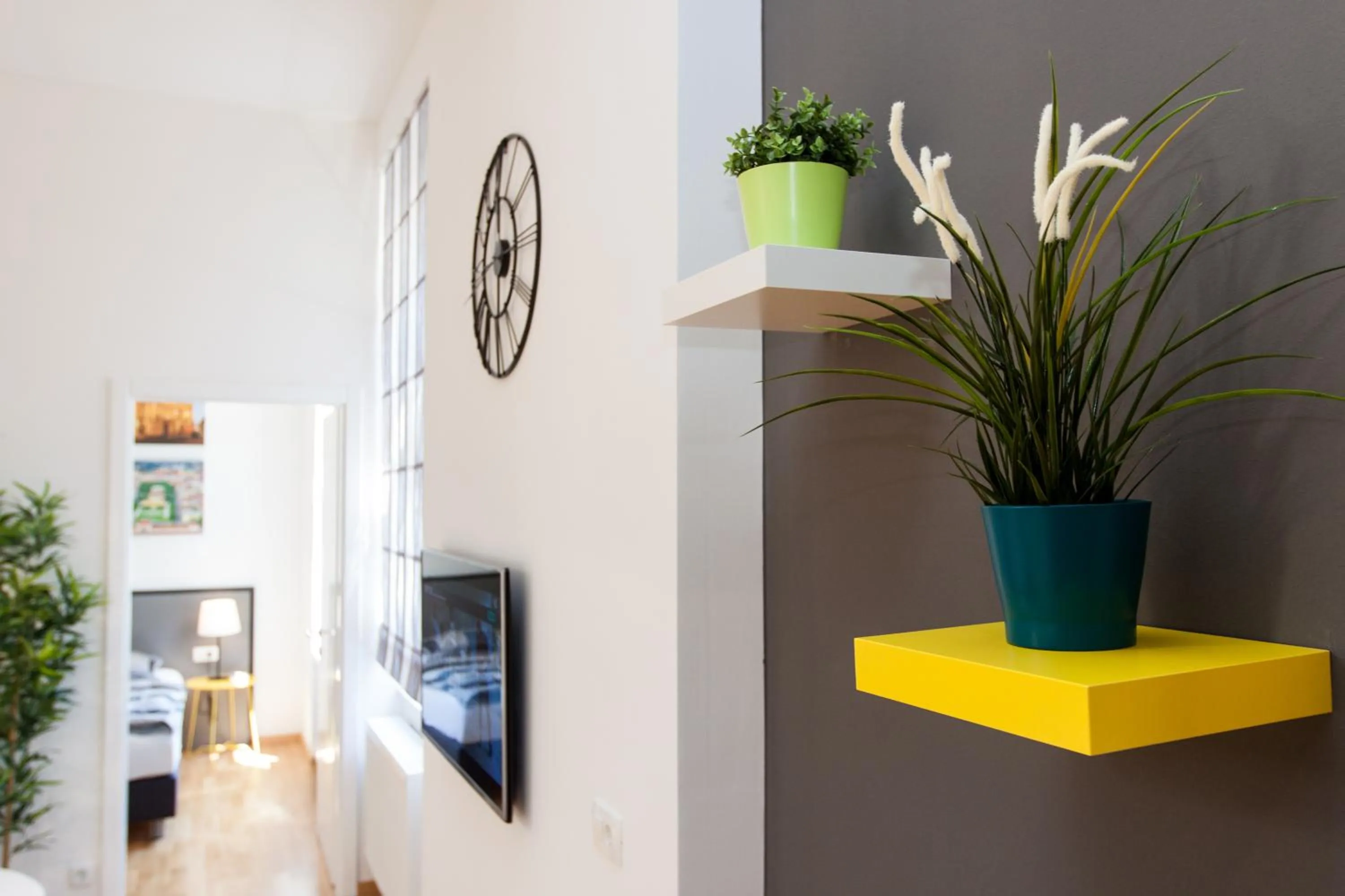 Living room in LOOX apartments Hatzova