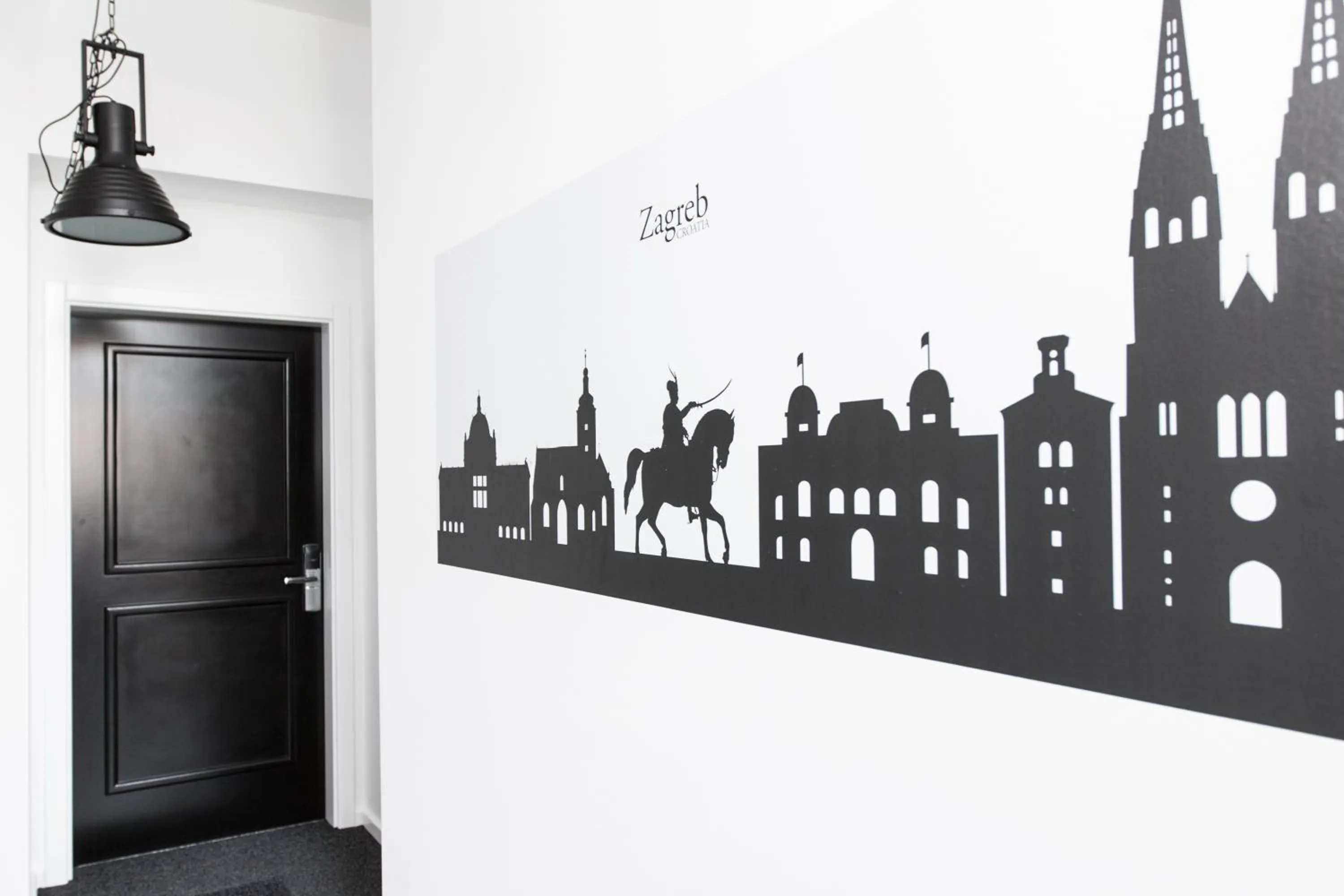 Lobby or reception in LOOX apartments Hatzova