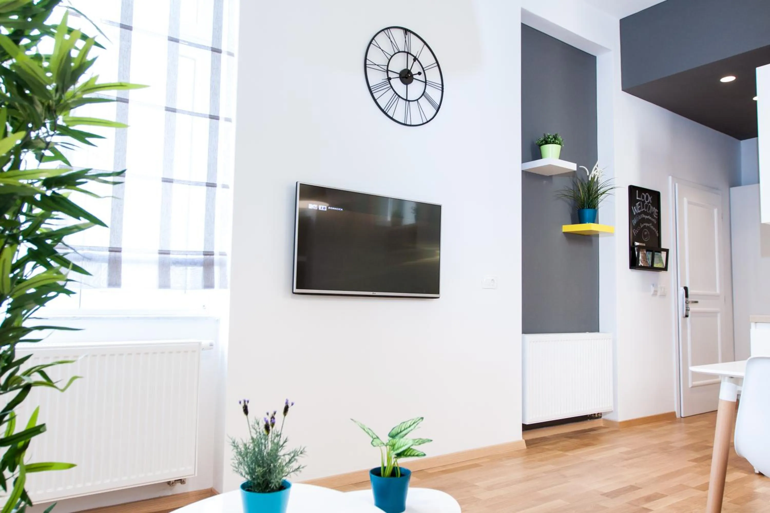 TV and multimedia in LOOX apartments Hatzova