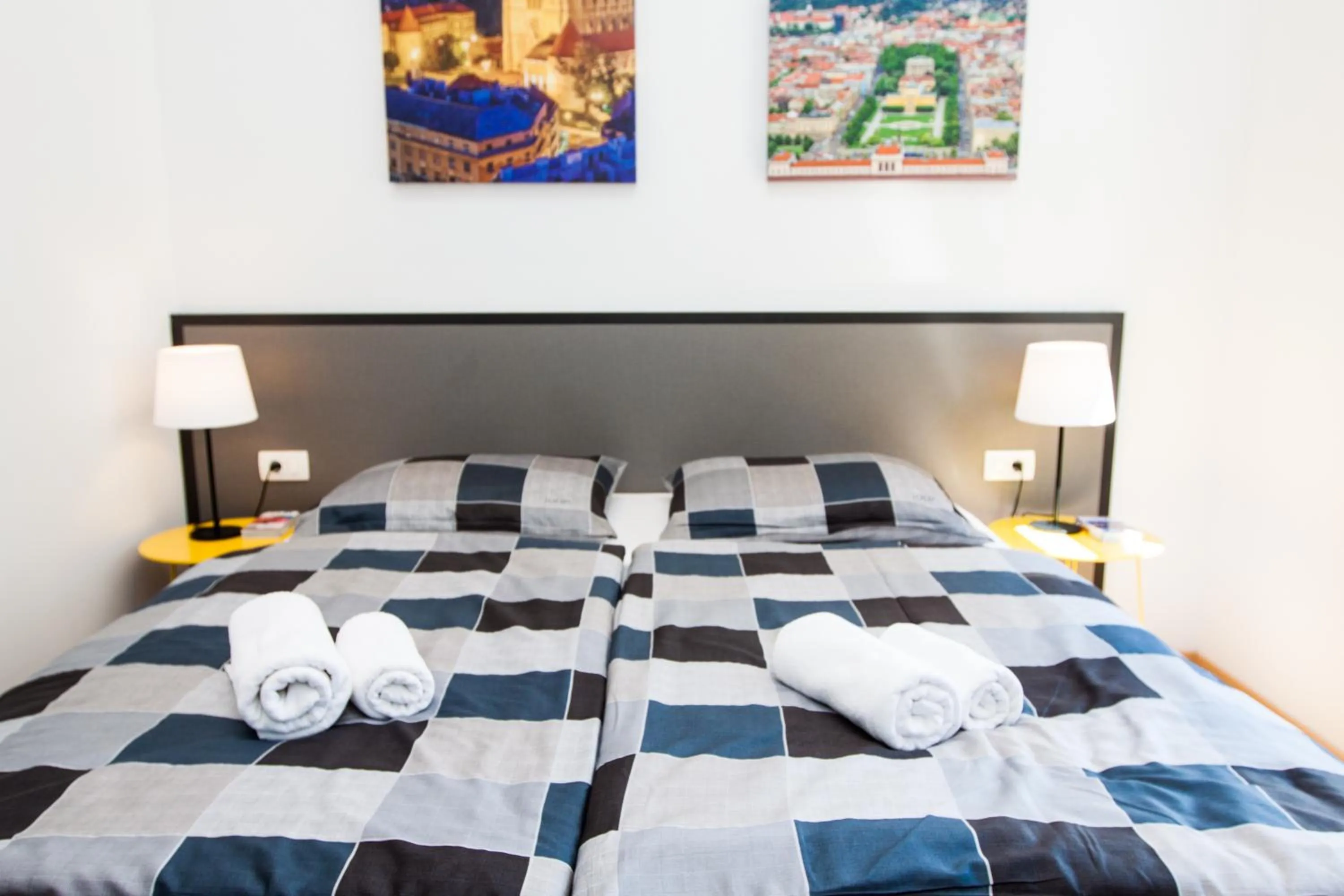 Bedroom, Bed in LOOX apartments Hatzova