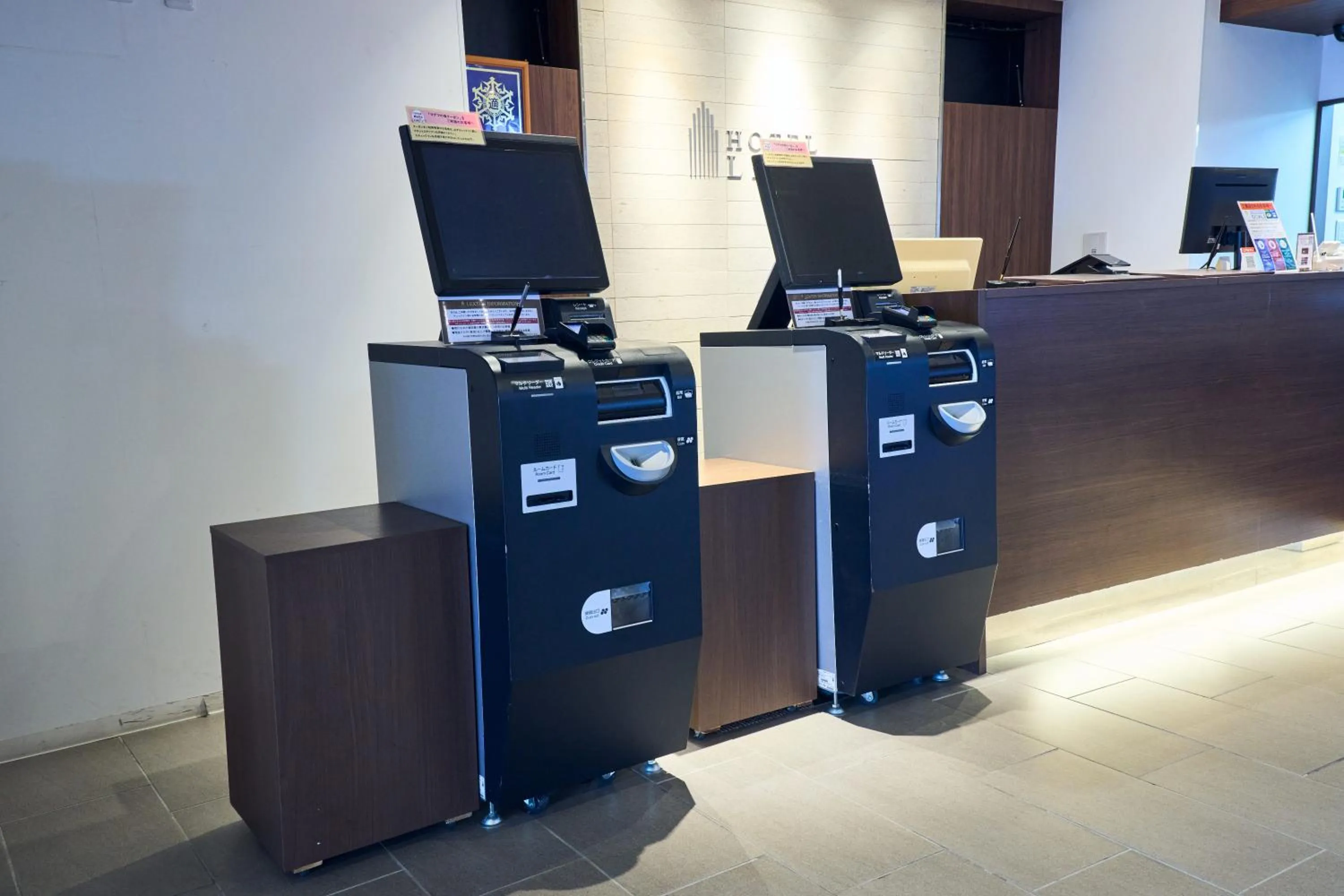 Lobby or reception in Hotel Lexton Kagoshima Annex
