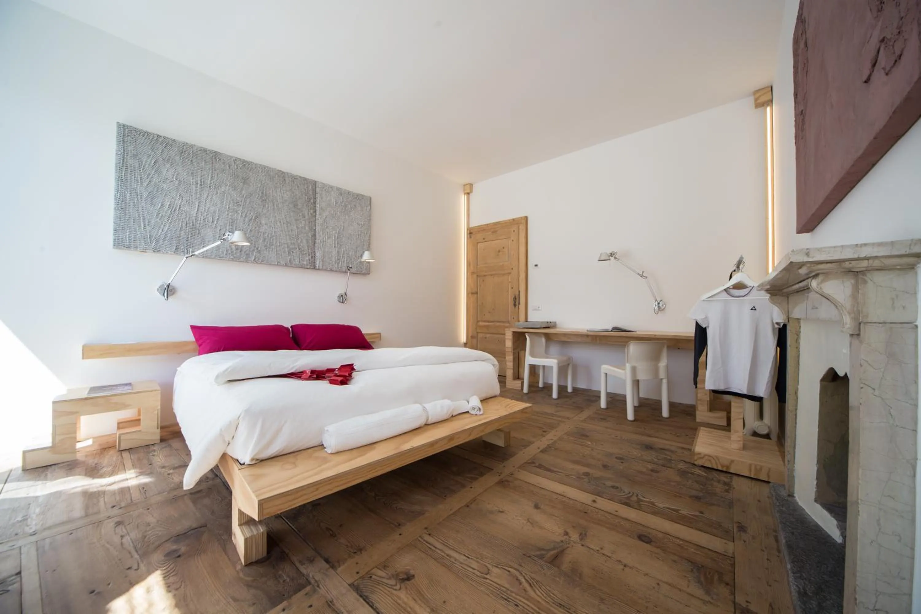 Photo of the whole room, Bed in winebnb