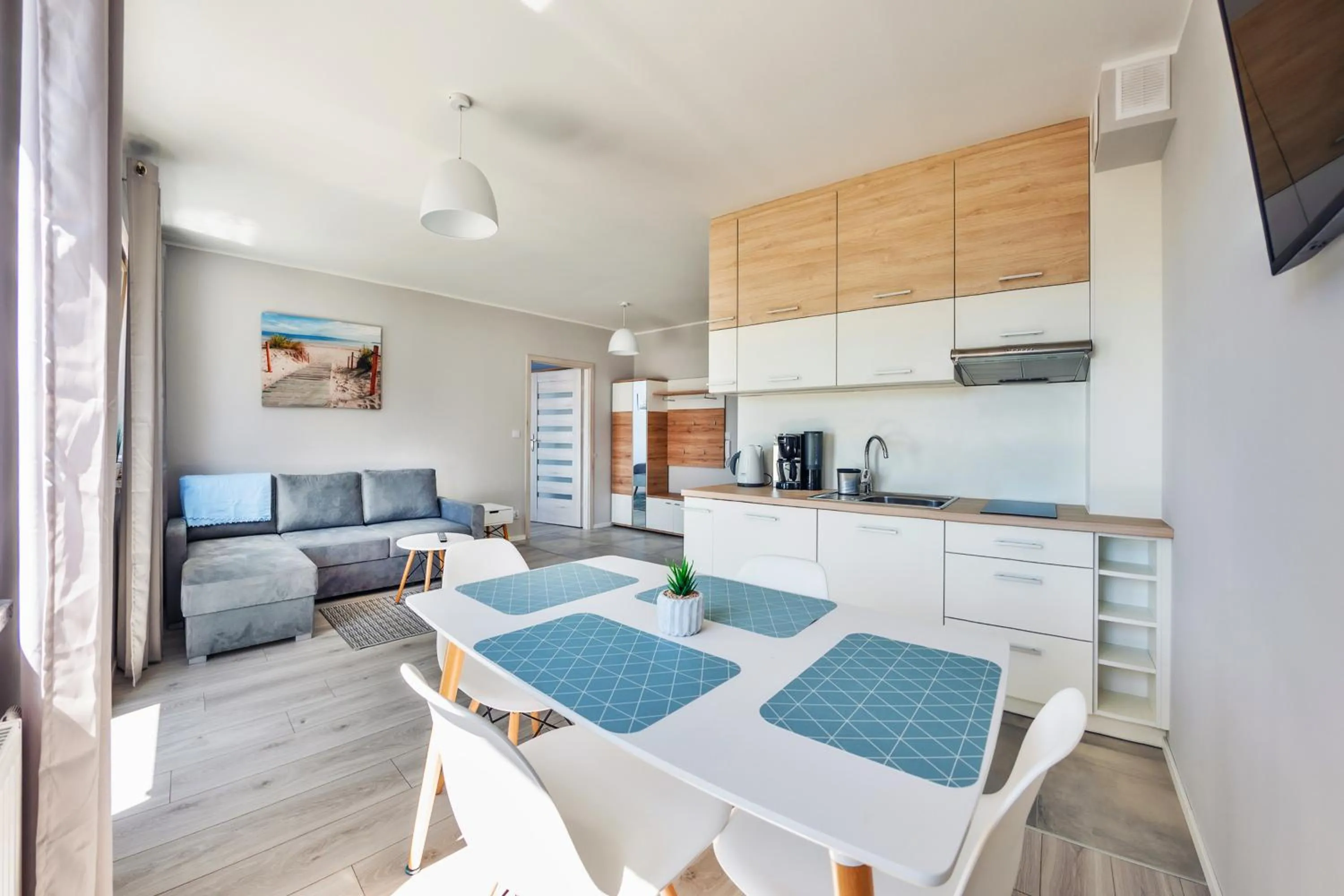 Kitchen or kitchenette in Kwartał Róży Wiatrów, Sun & Snow