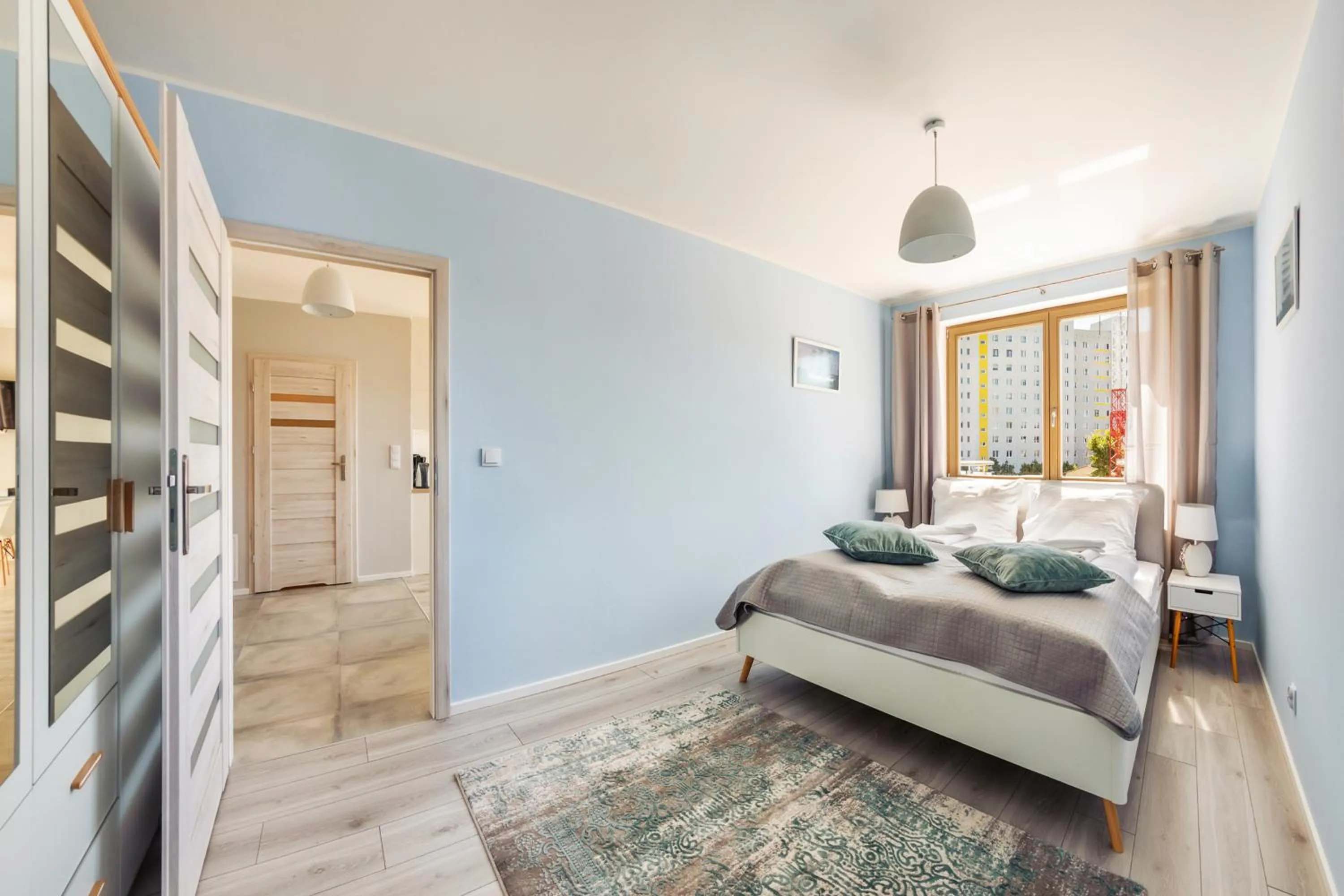 Bed in Kwartał Róży Wiatrów, Sun & Snow