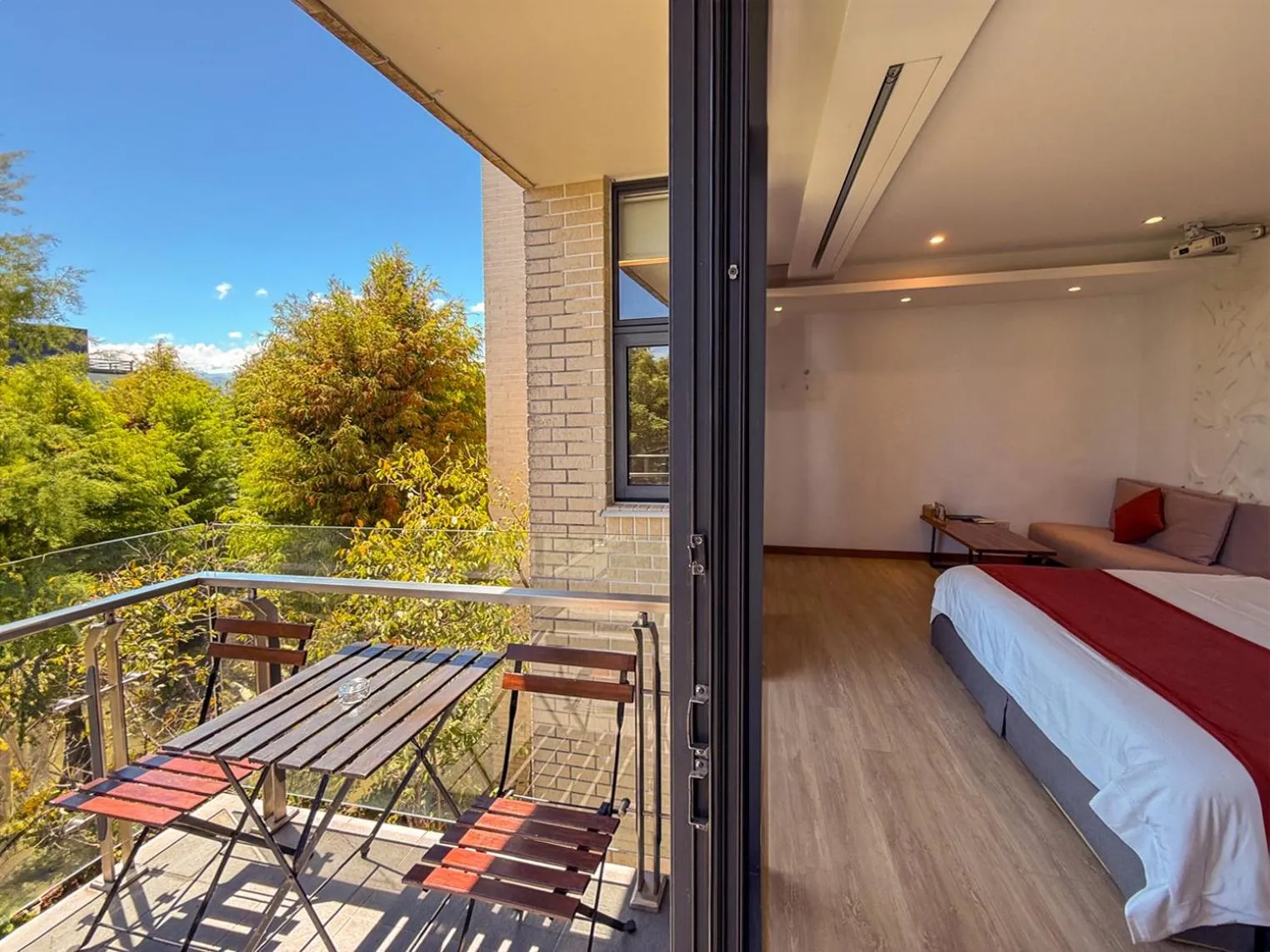 Balcony/Terrace, Bed in Villa LOHERB