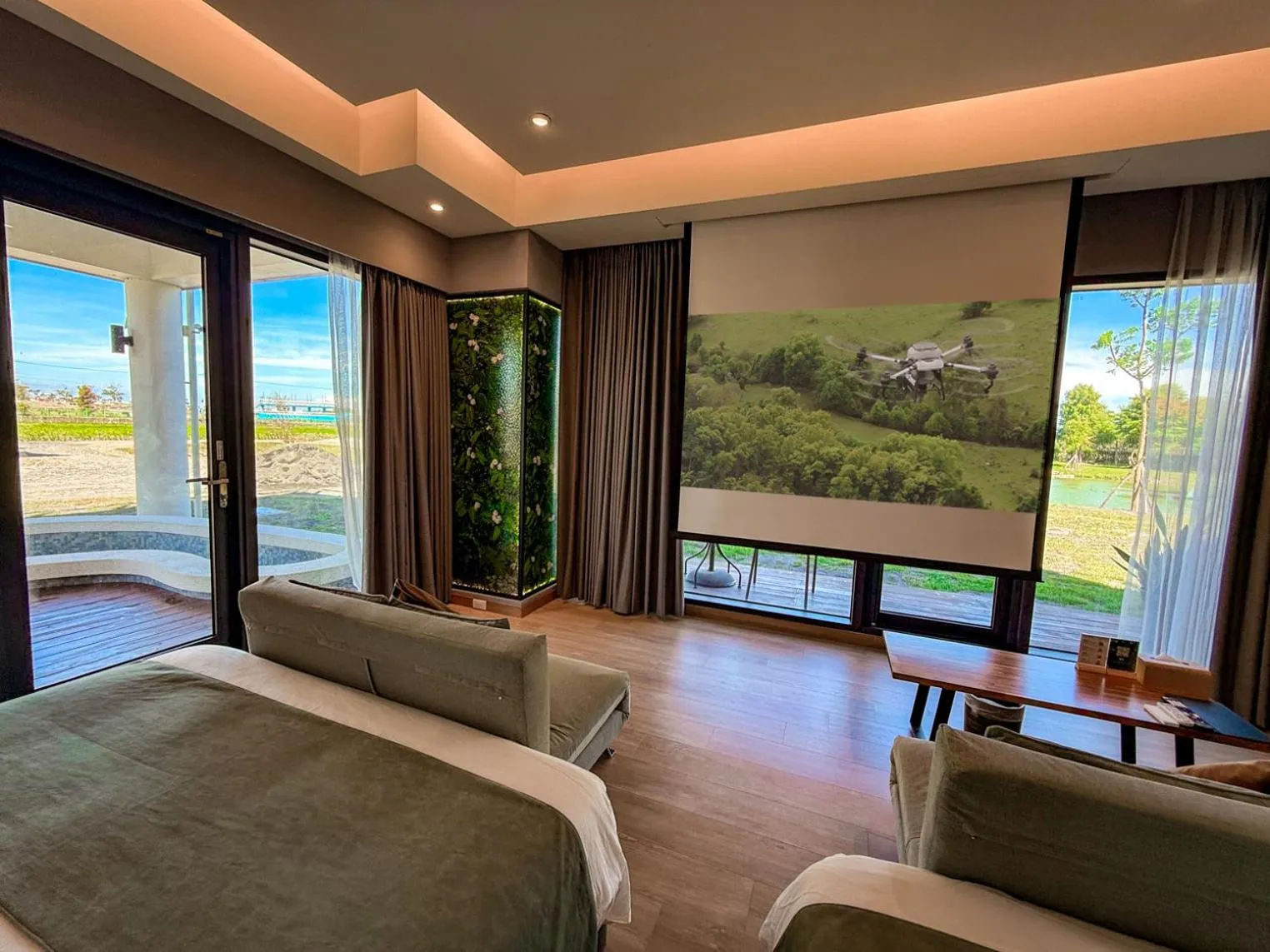 Bedroom, Bed in Villa LOHERB