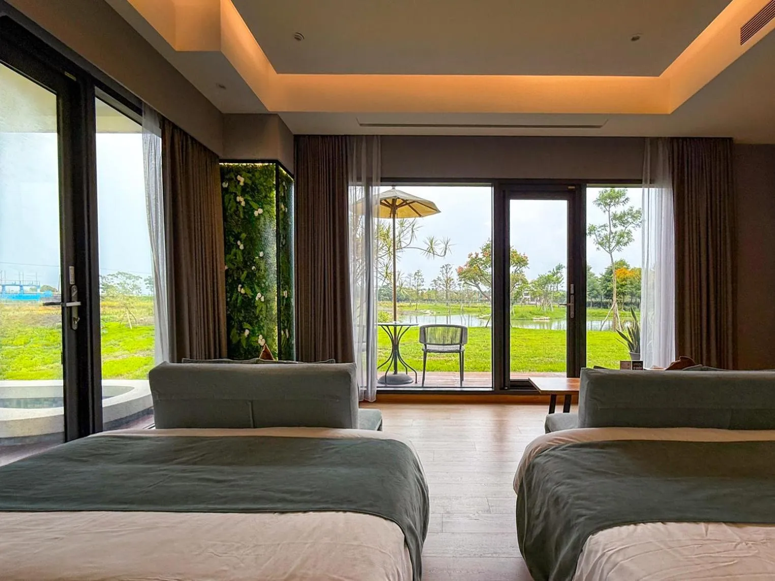 Natural landscape, Bed in Villa LOHERB