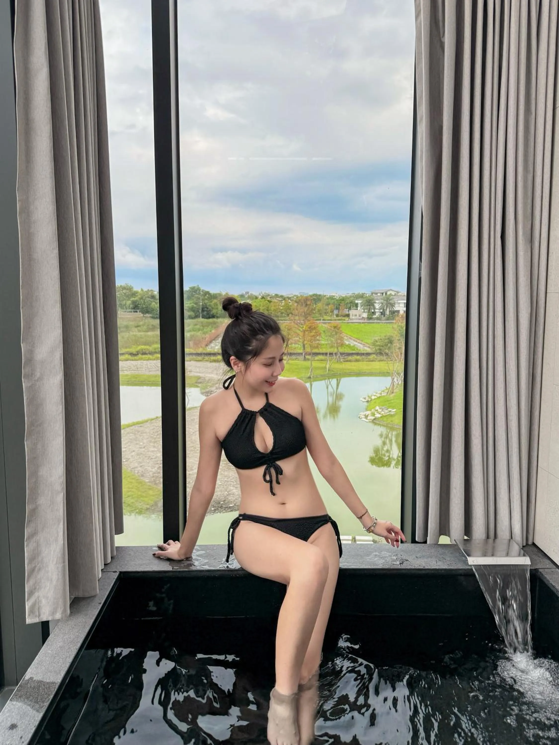 Swimming pool in Villa LOHERB