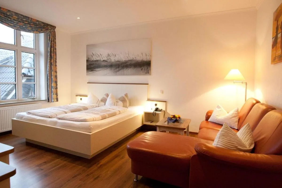 Bed in Hotel Restaurant Friedrichs