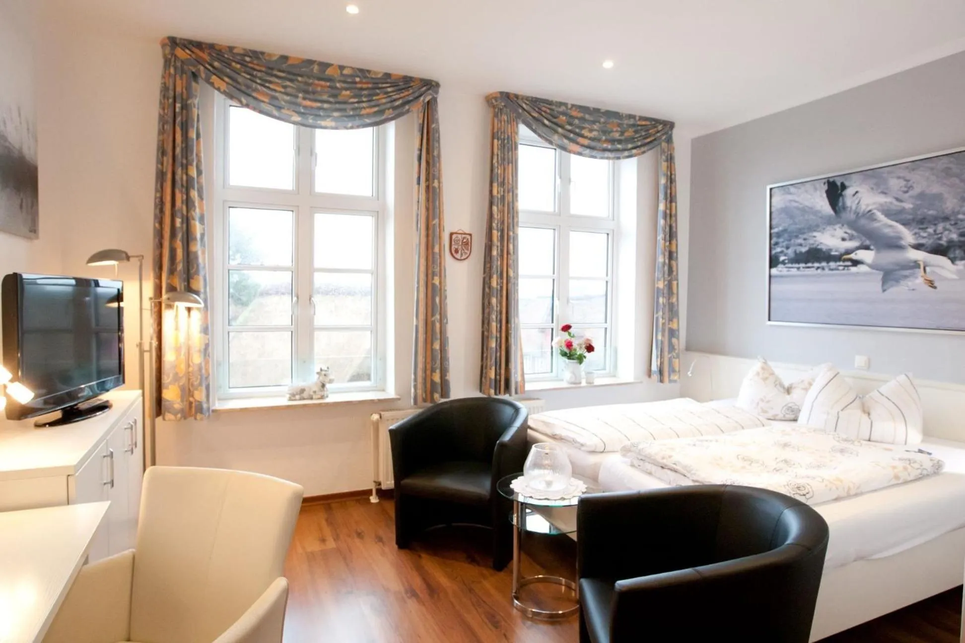 Bed in Hotel Restaurant Friedrichs