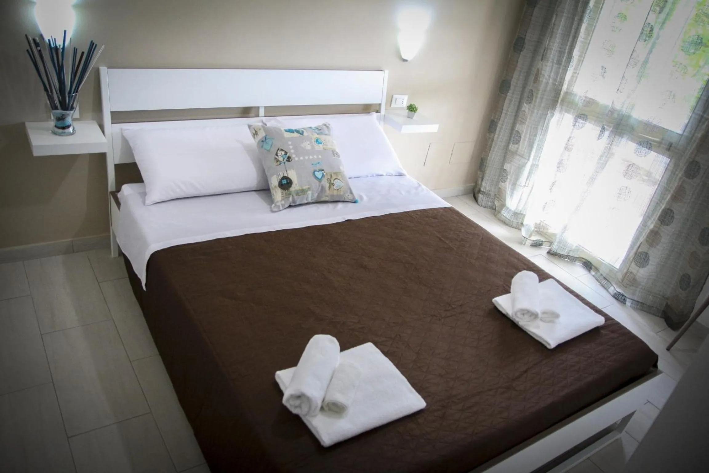 Bed in B&B Solarium