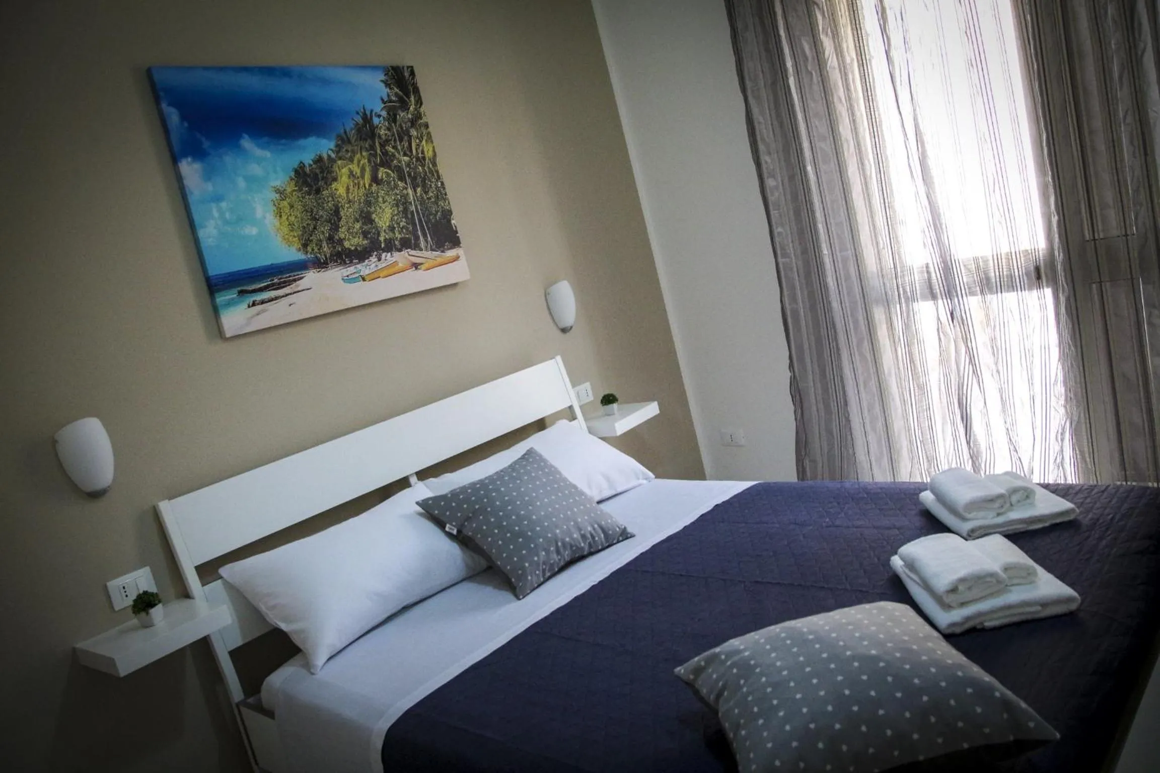Bed in B&B Solarium