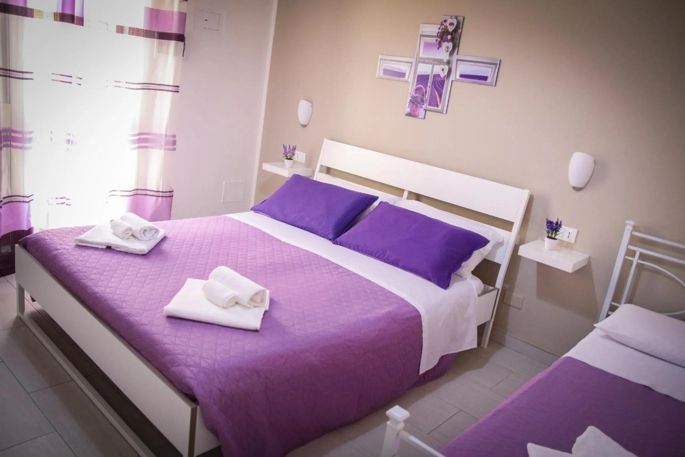 Bed in B&B Solarium