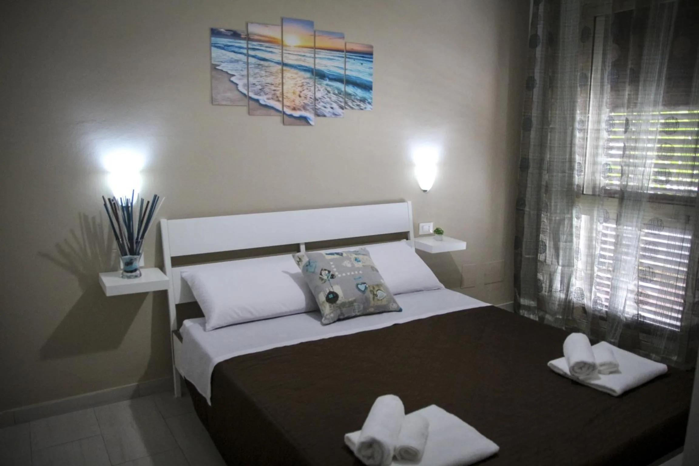 Bed in B&B Solarium