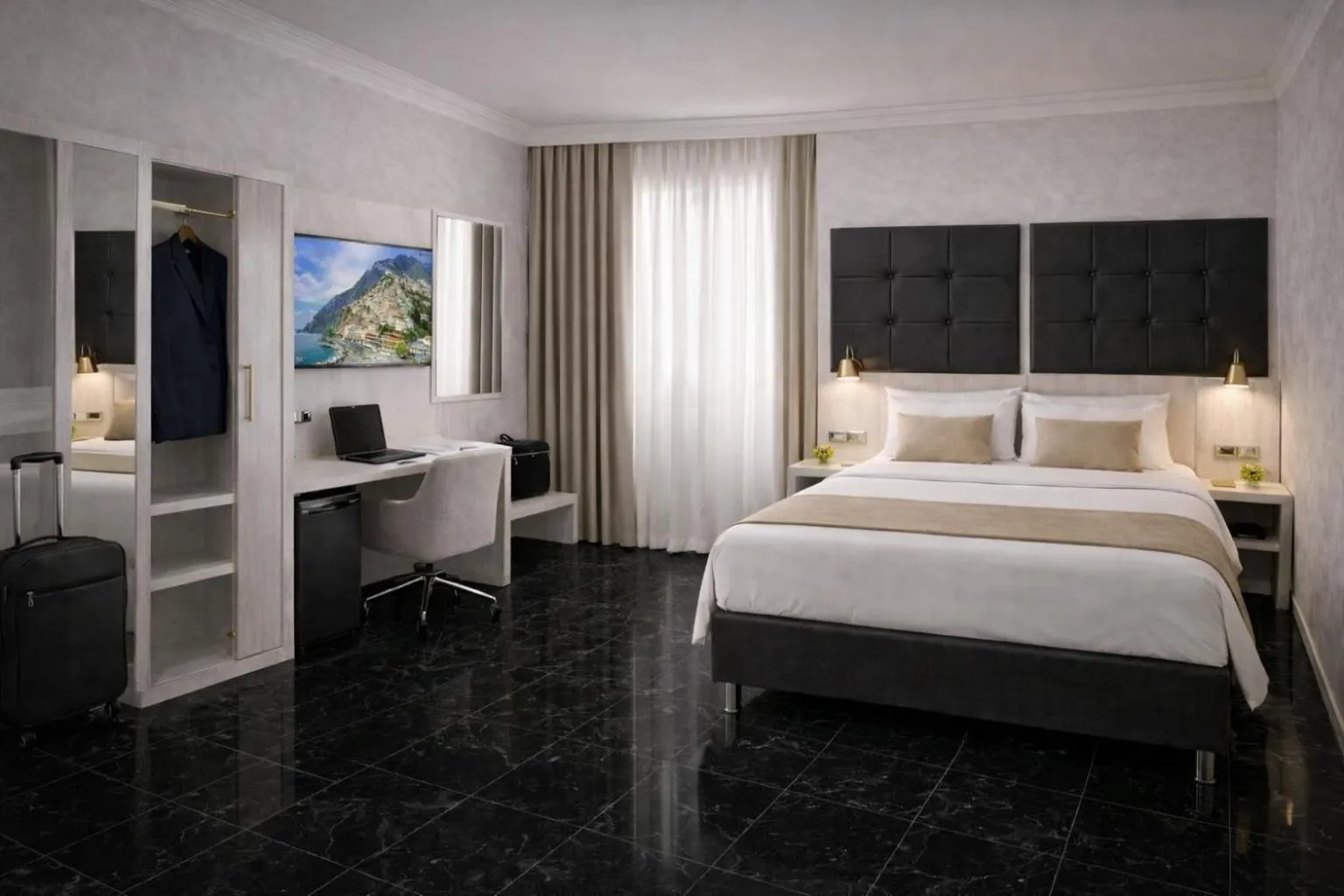 Bed in B&B Into Palermo Rooms vicino al teatro Massimo