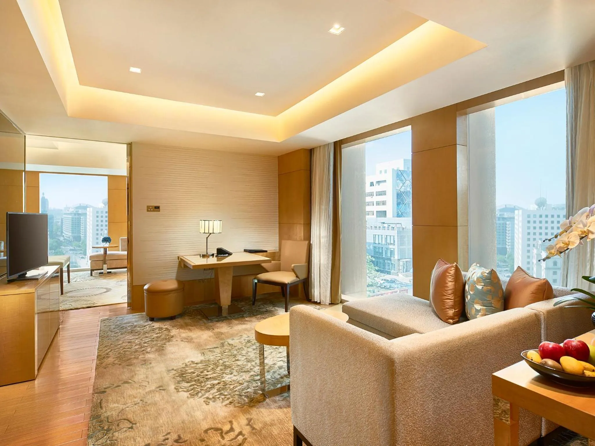 Photo of the whole room in Pan Pacific Beijing